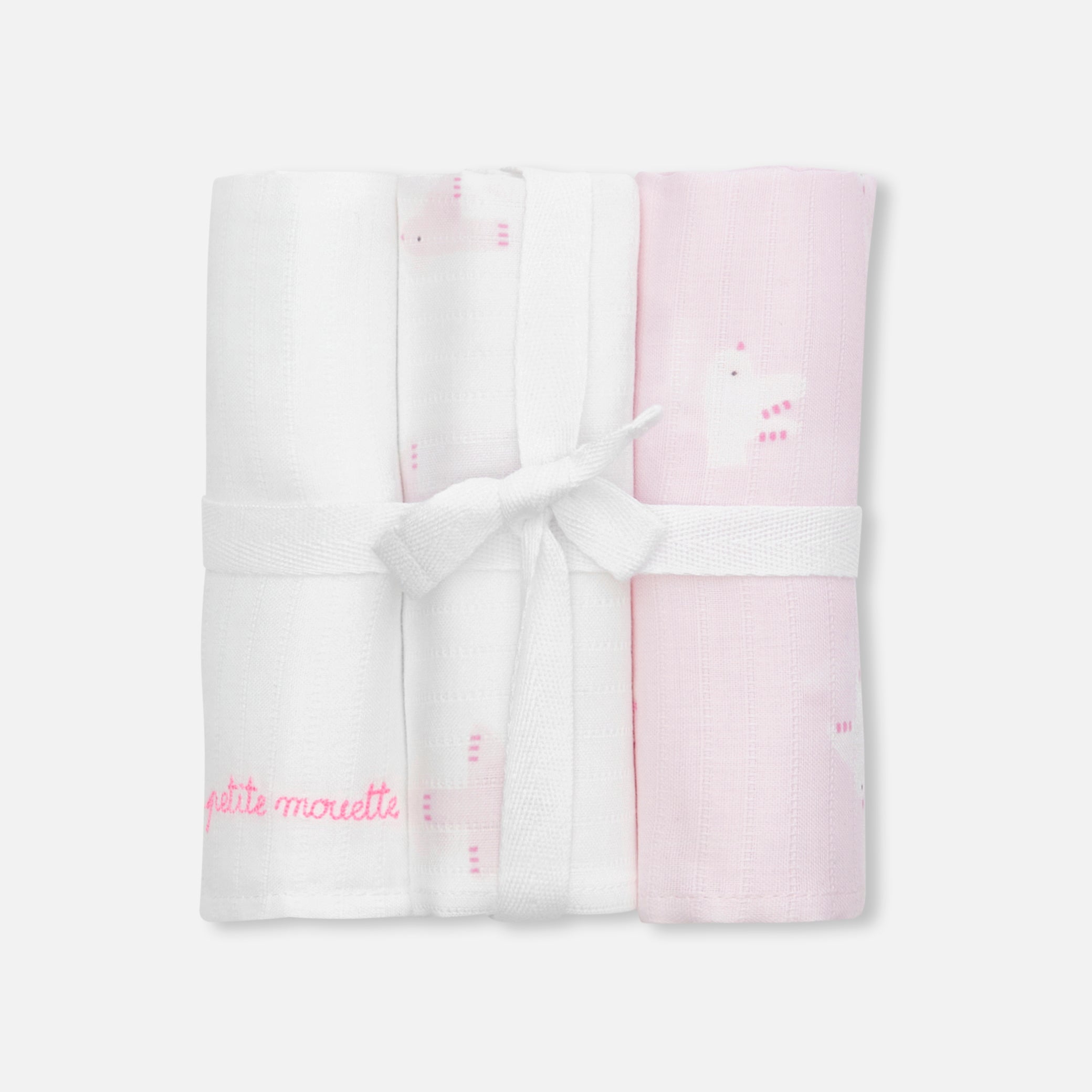 Set of 3 swaddling clothes