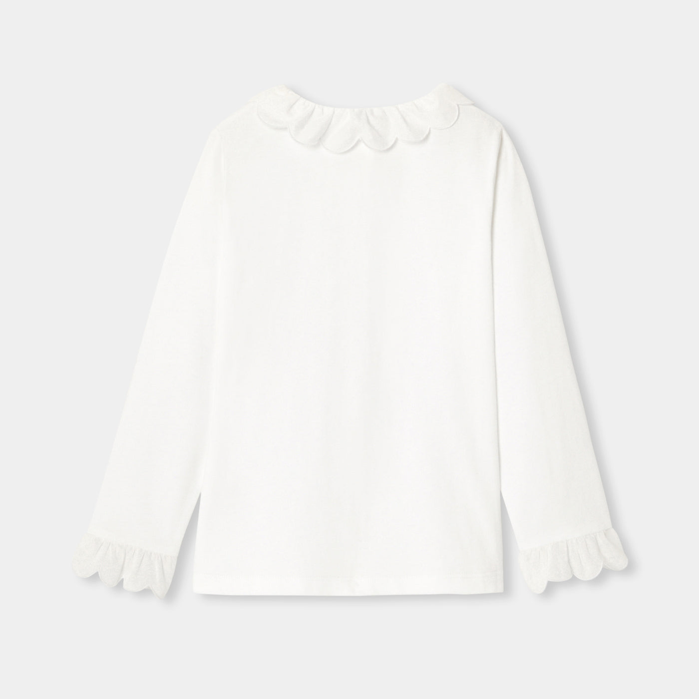 Girl' jersey blouse