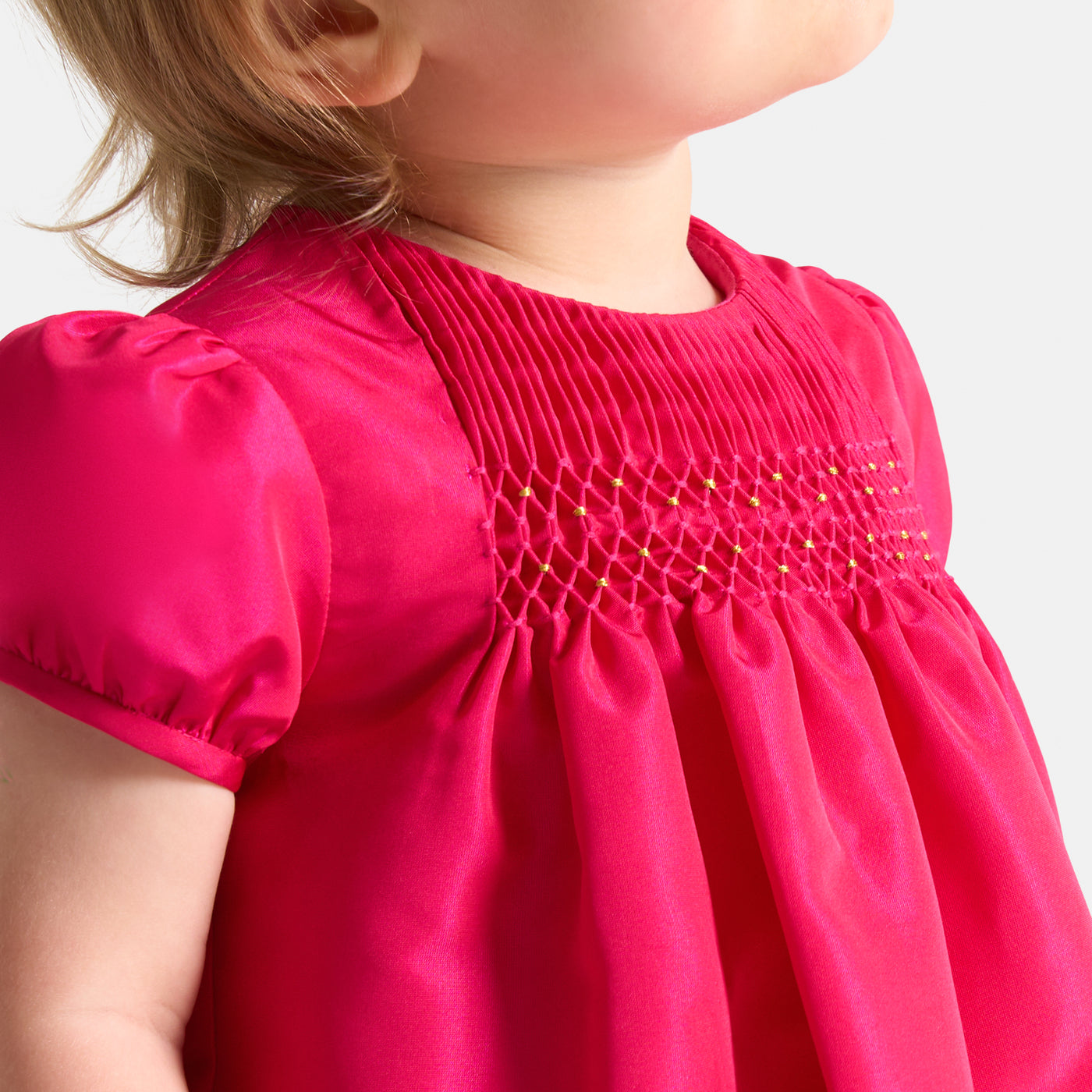 Baby girl taffeta dress