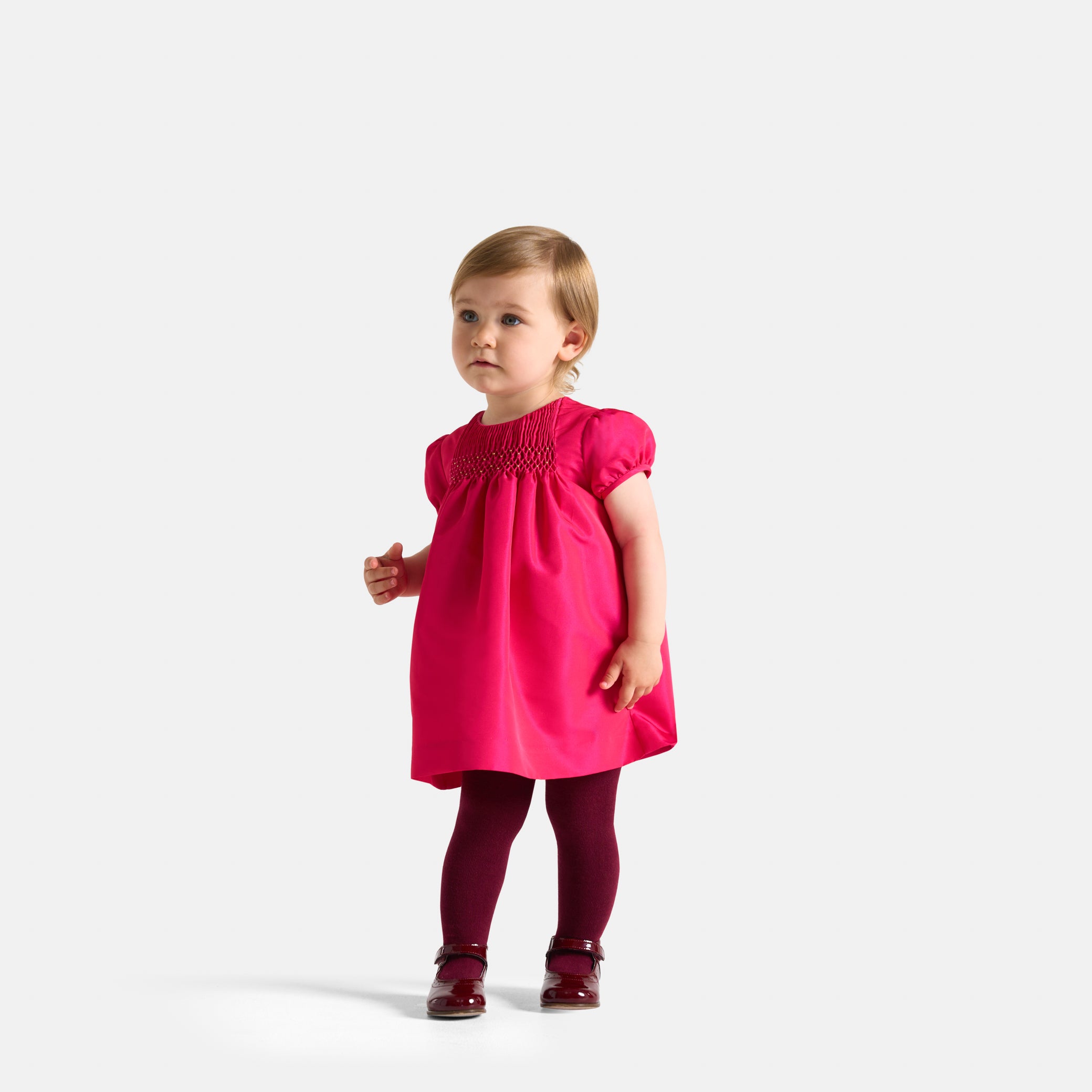Baby girl taffeta dress