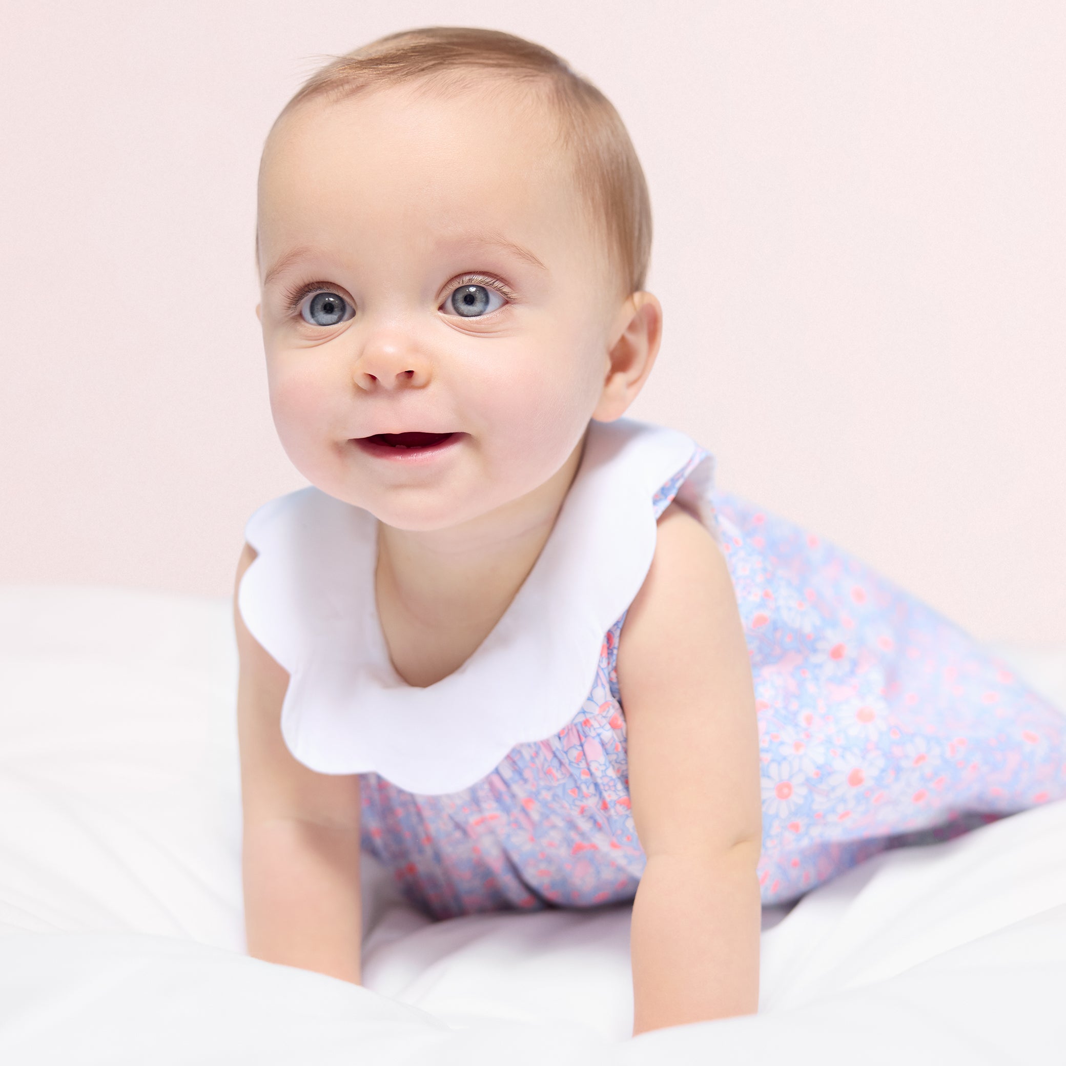 Baby girl dress in Liberty fabric