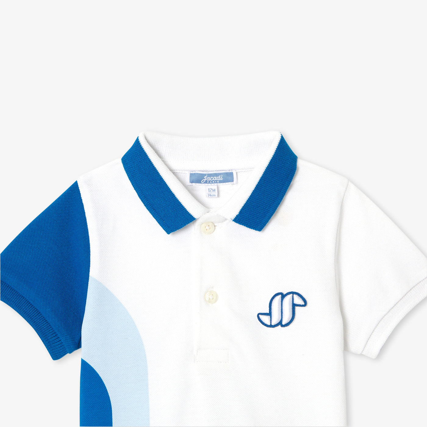 Baby boy short-sleeved polo shirt