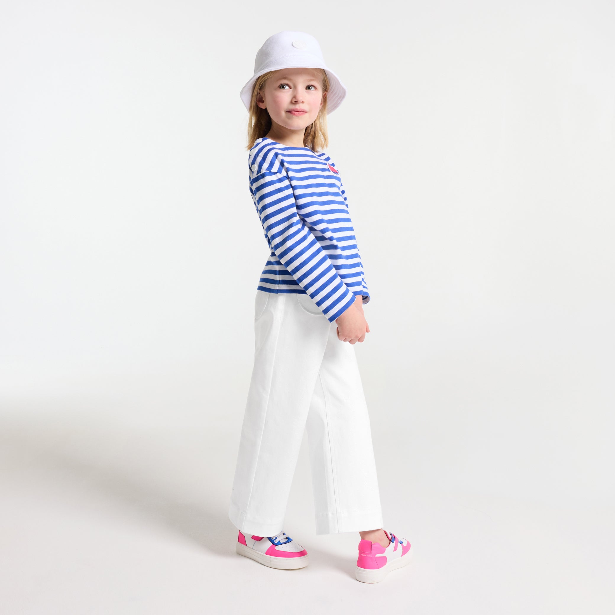 Girl wide-leg trousers