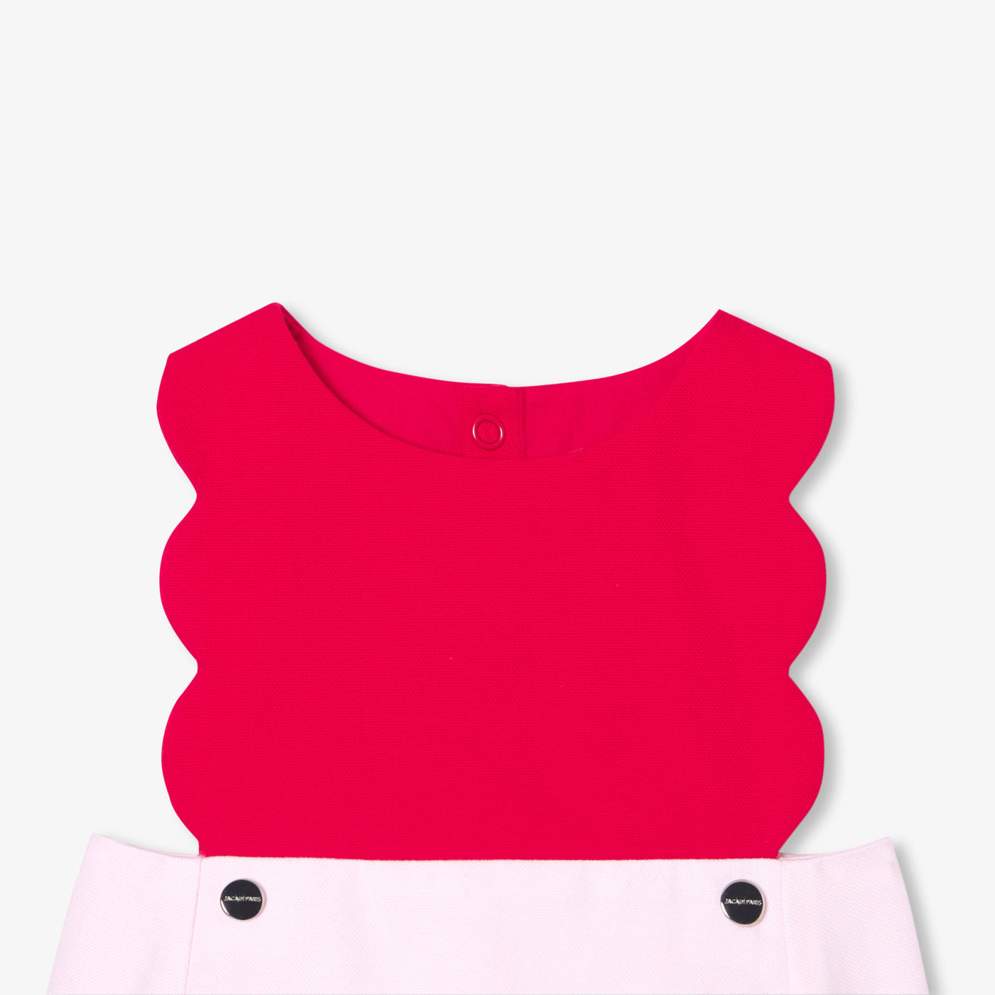Baby girl romper in cotton piqué