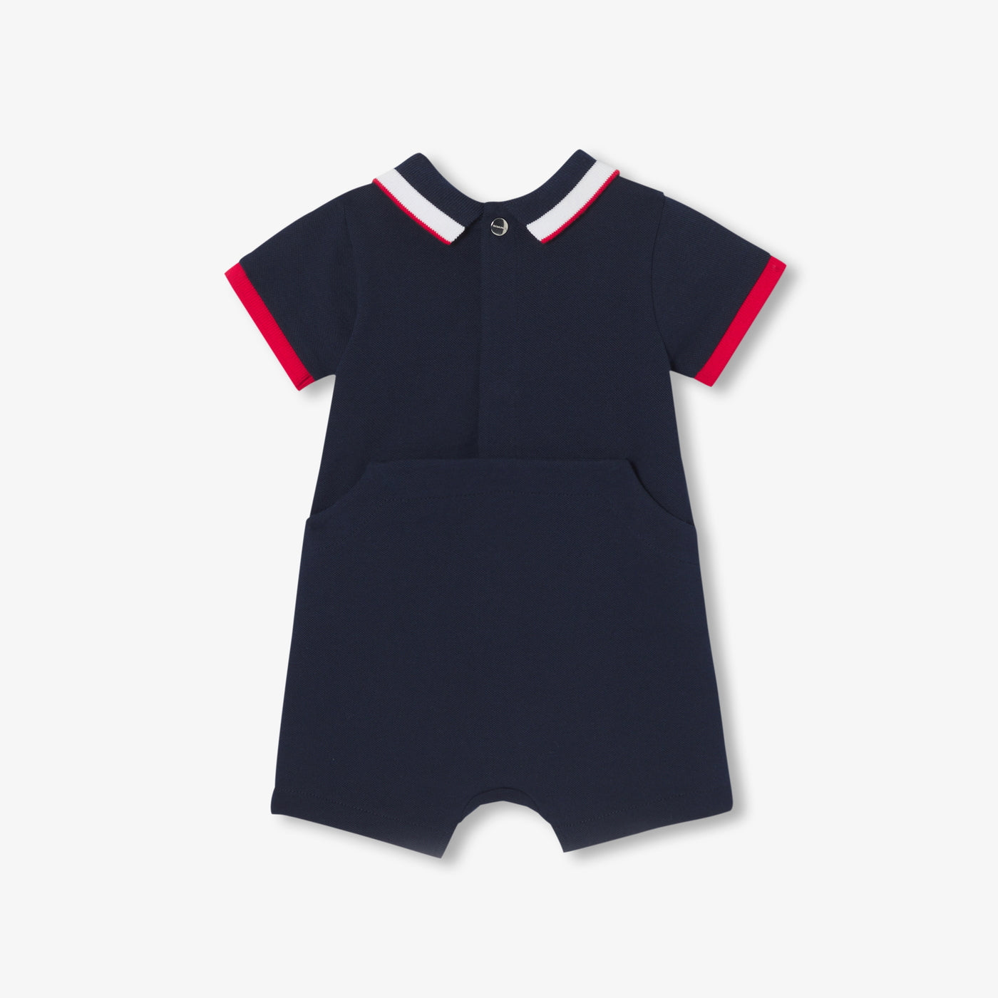 Baby boy polo jumpsuit