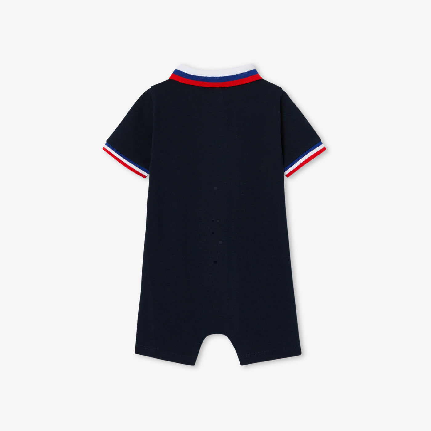Baby boy polo romper