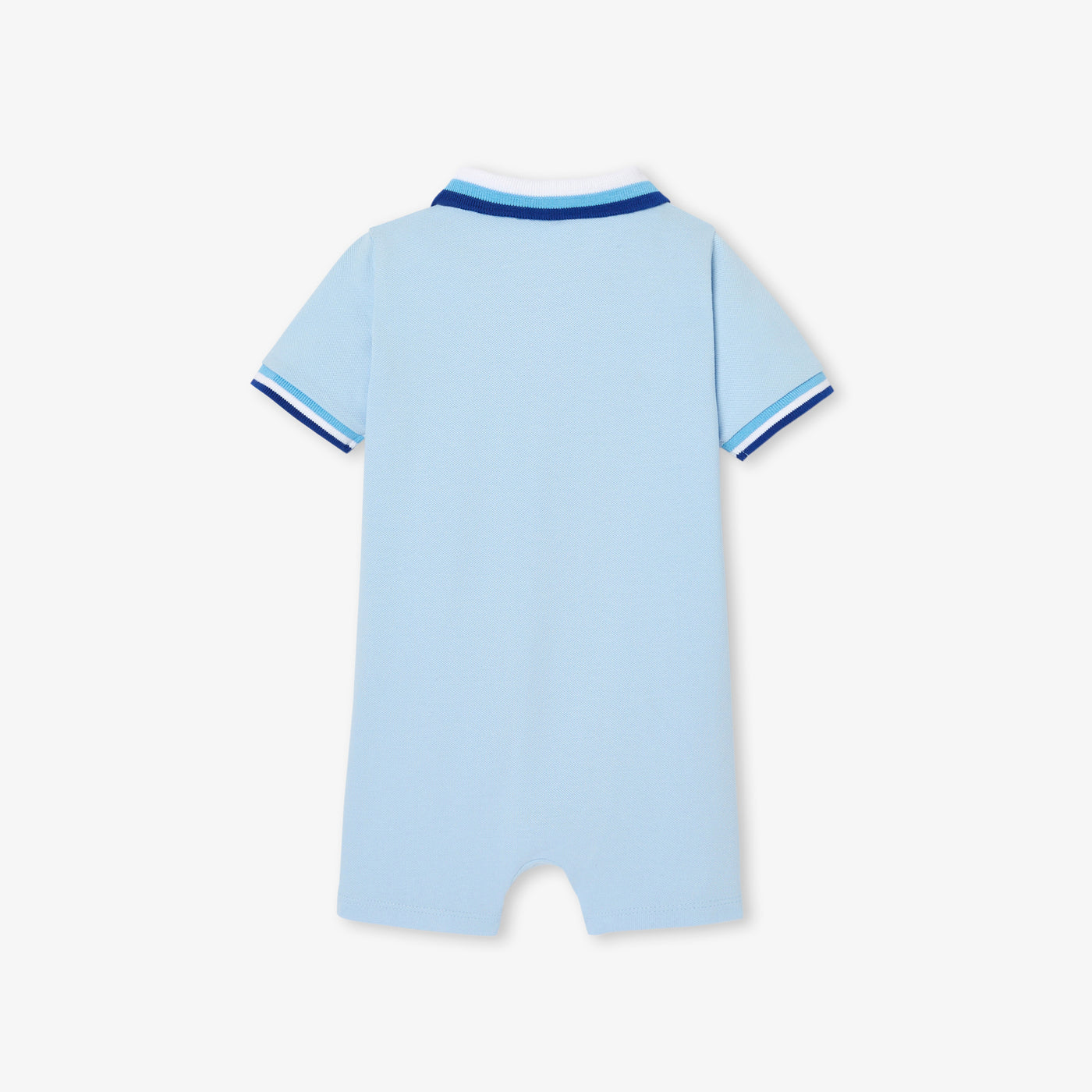 Baby boy polo romper