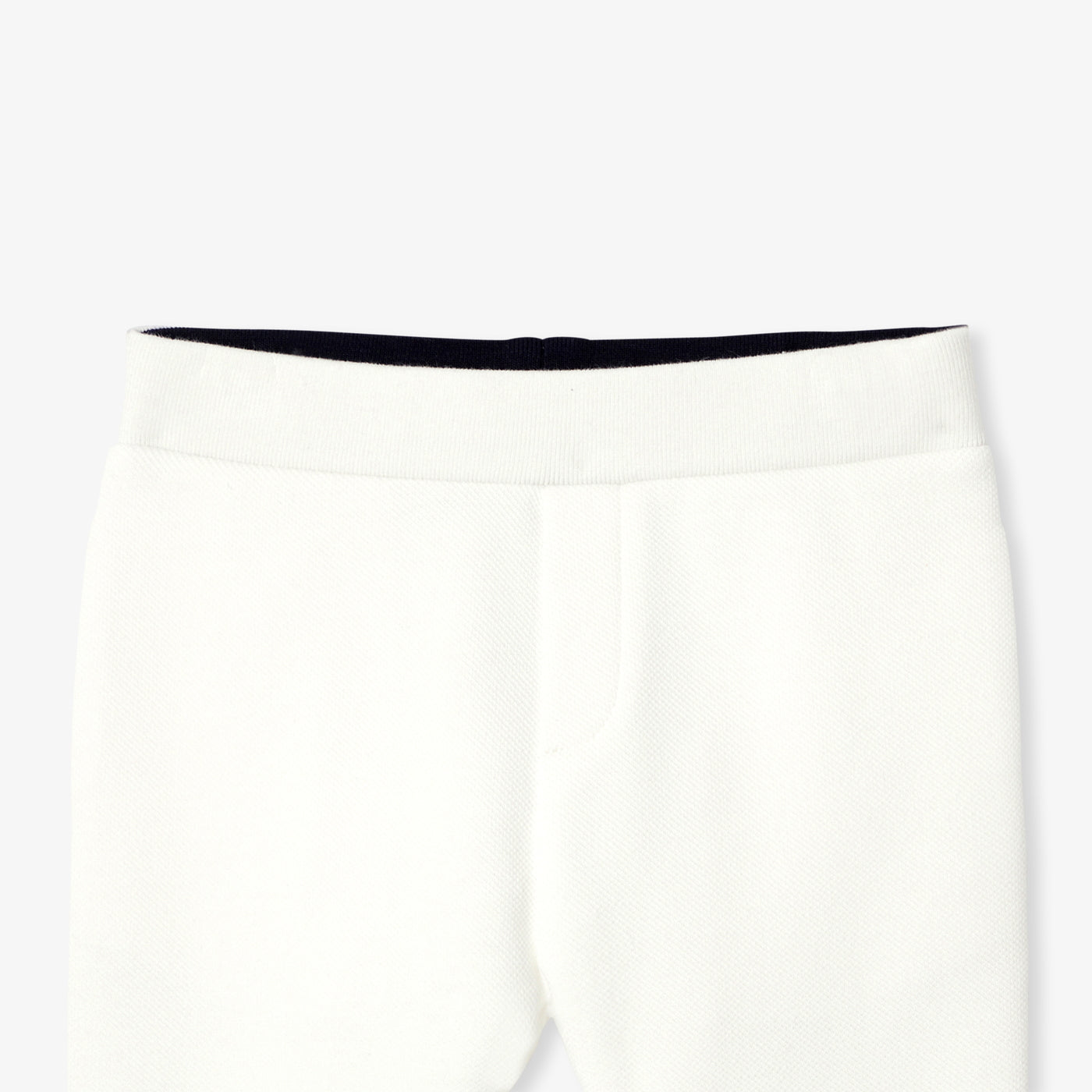 Baby joggers in quilted knit