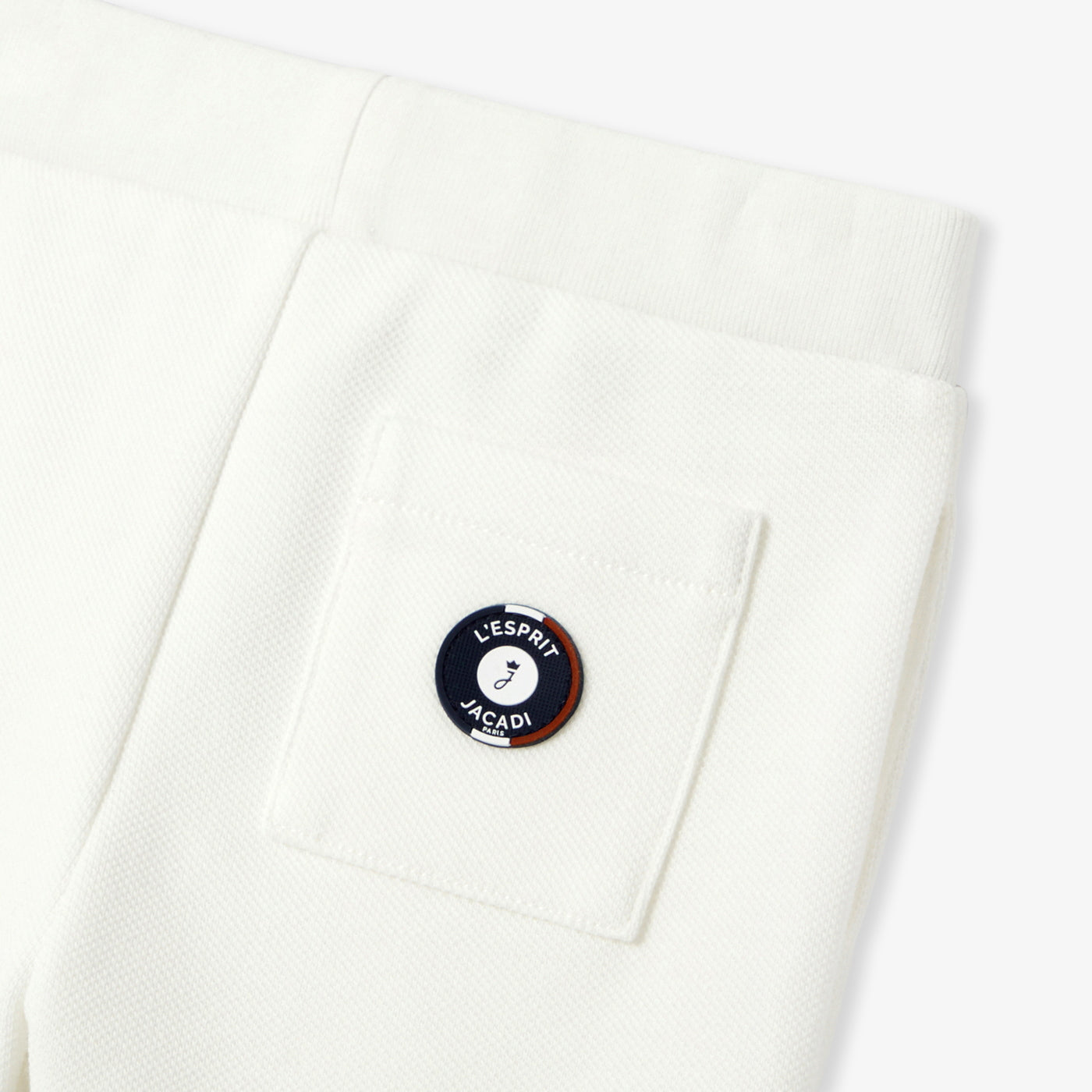 Baby joggers in quilted knit