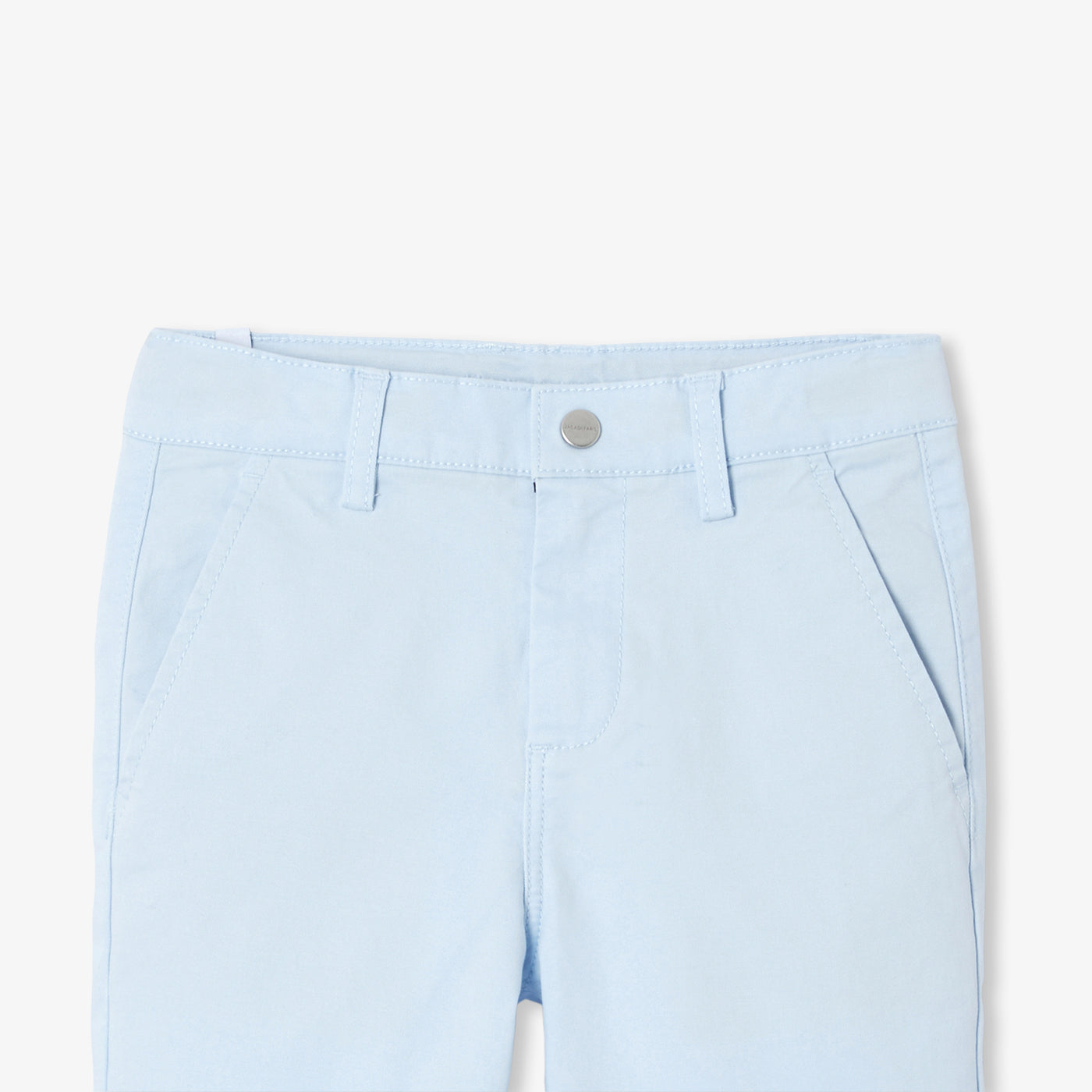 Boy straight twill trousers
