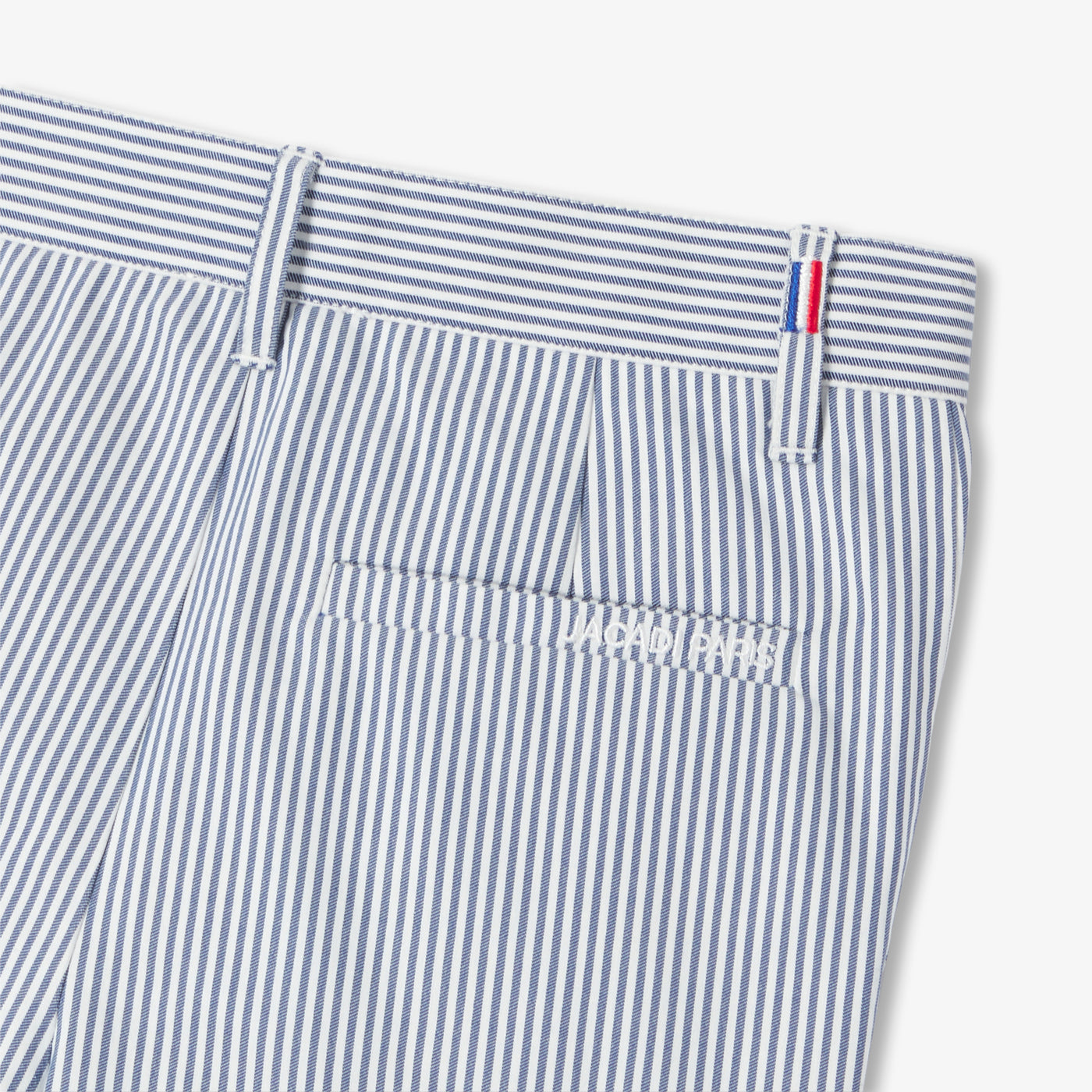 Boy striped Bermuda shorts