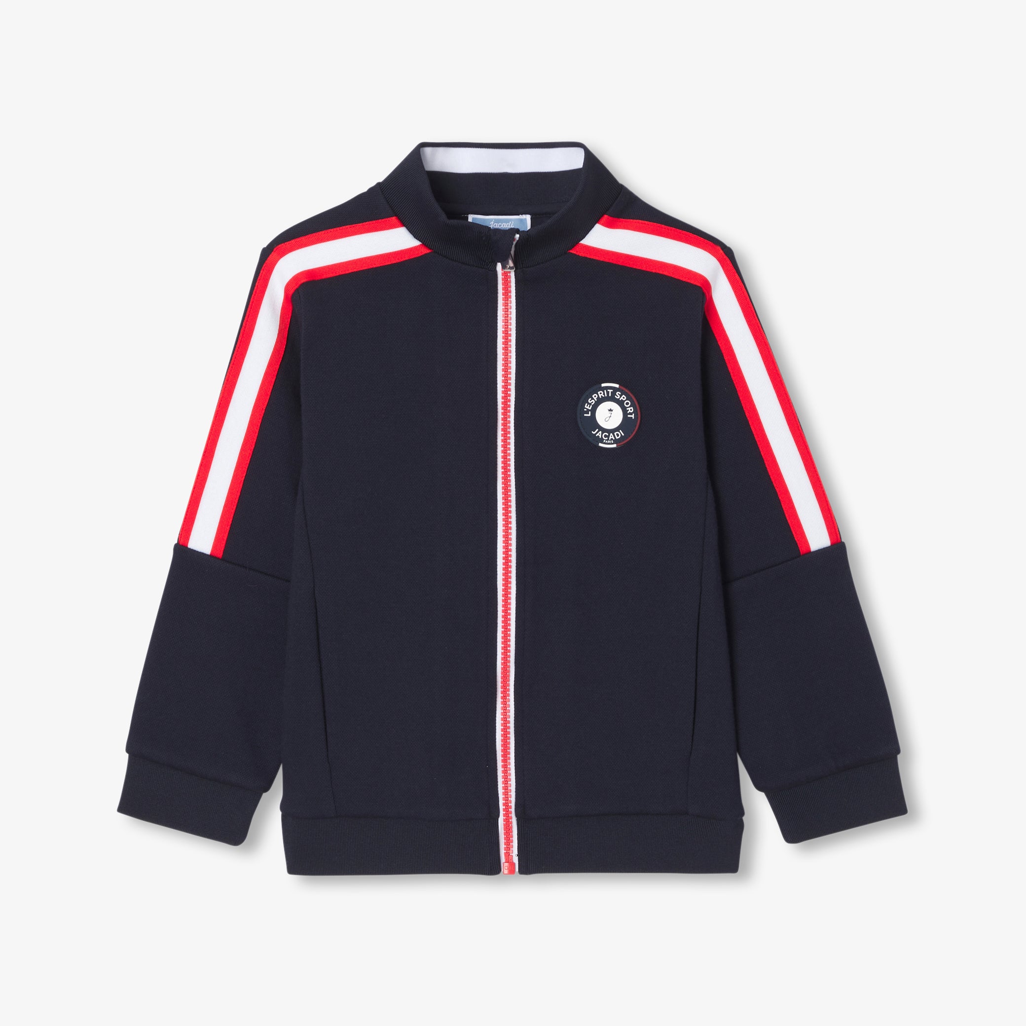 Boy zipped cardigan