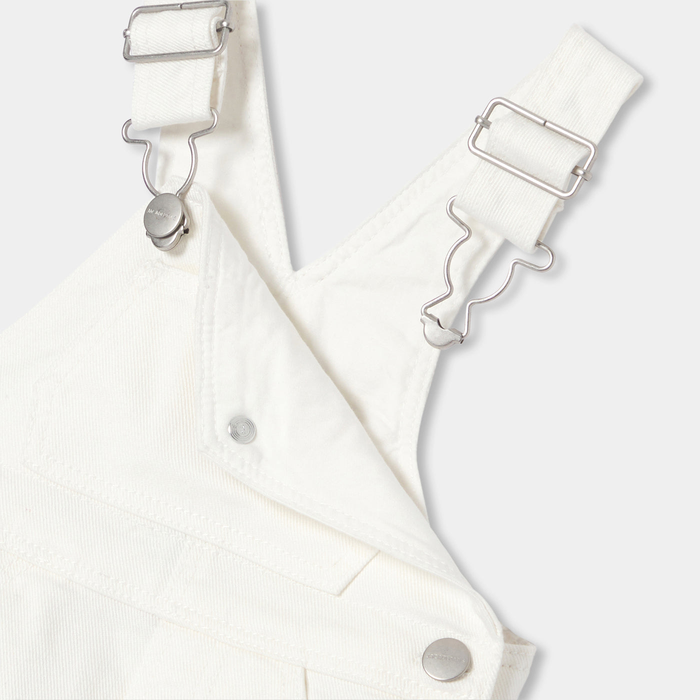 Baby canvas overalls