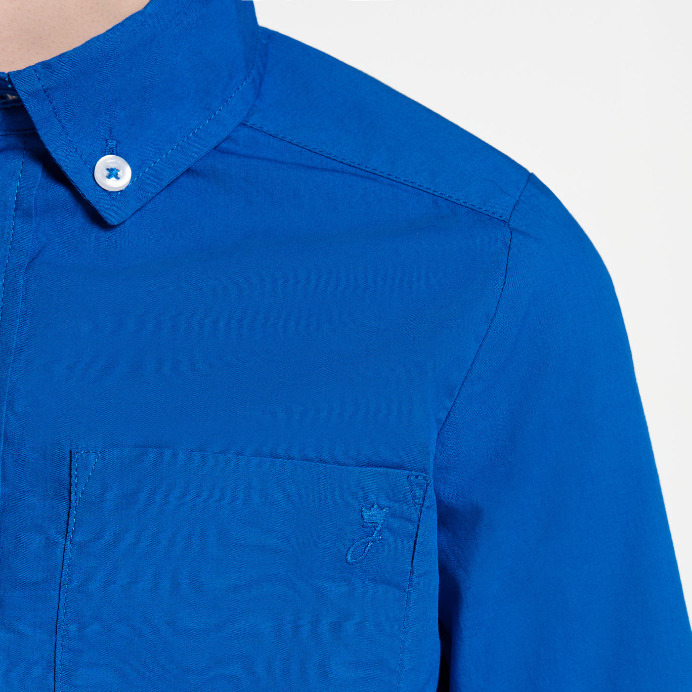 Boy light poplin shirt