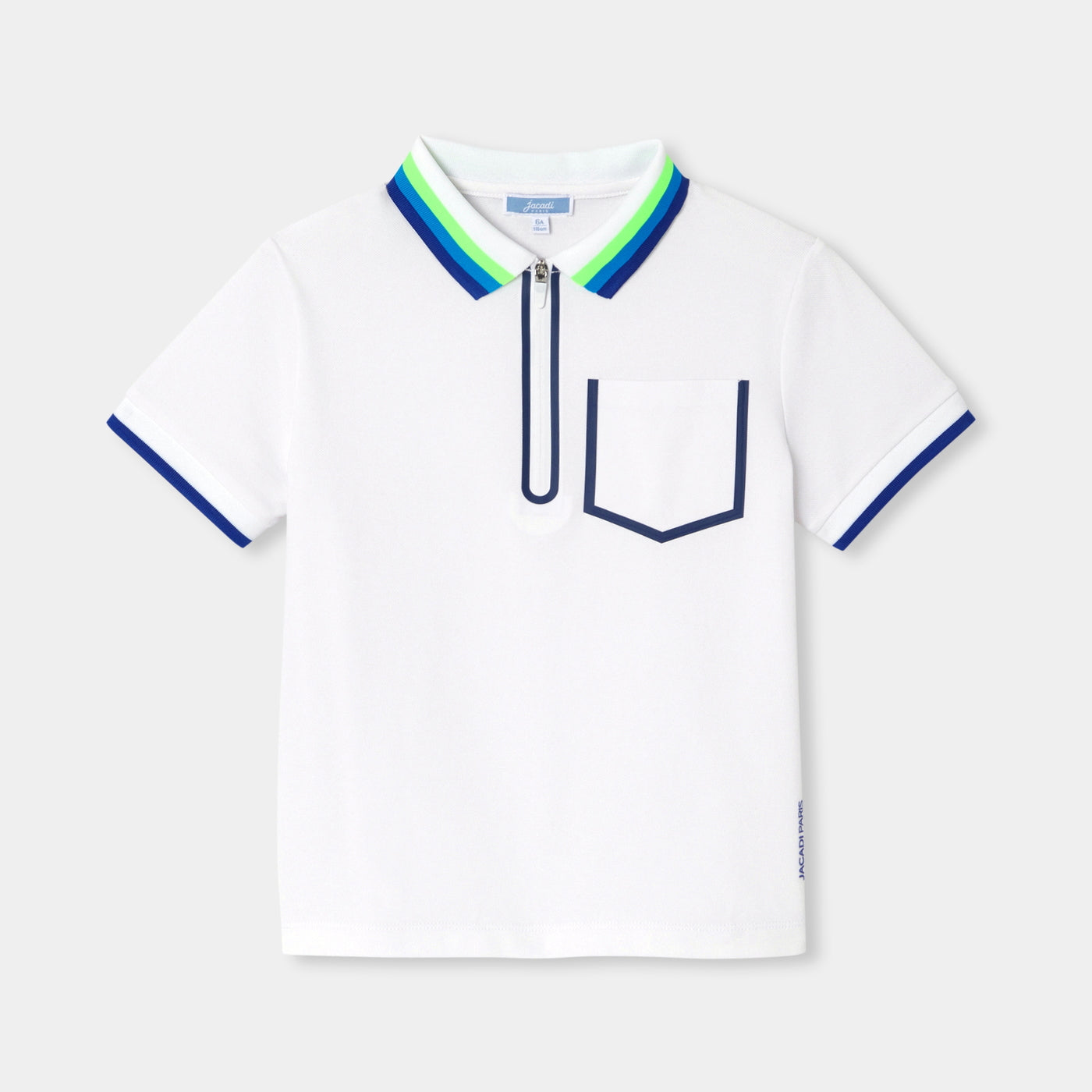 Boy polo shirt in cotton piqué