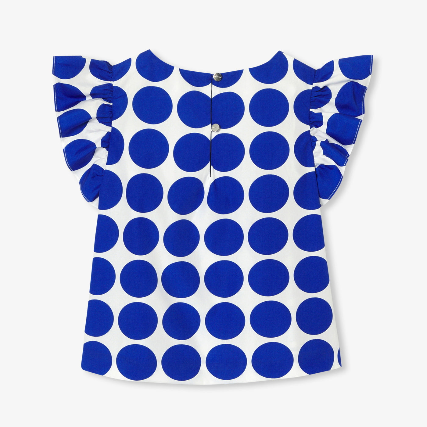 Girl blouse in poplin