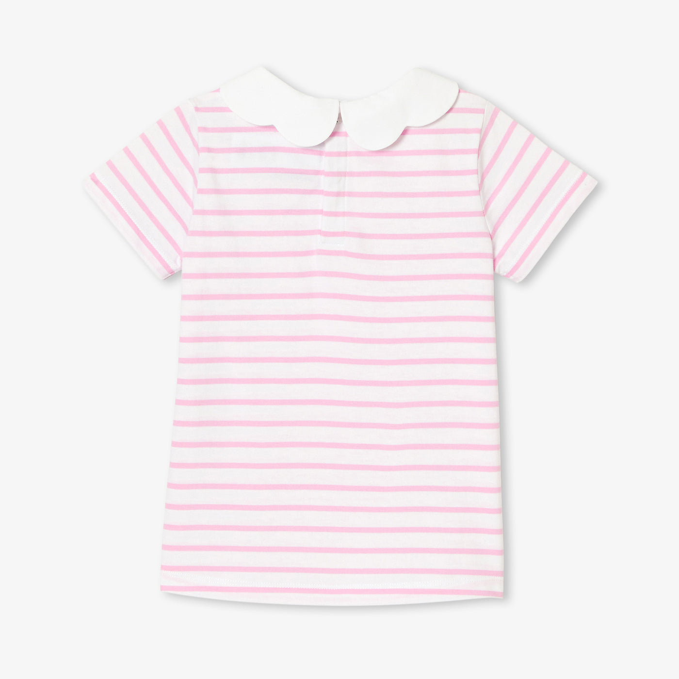 Girl striped polo shirt