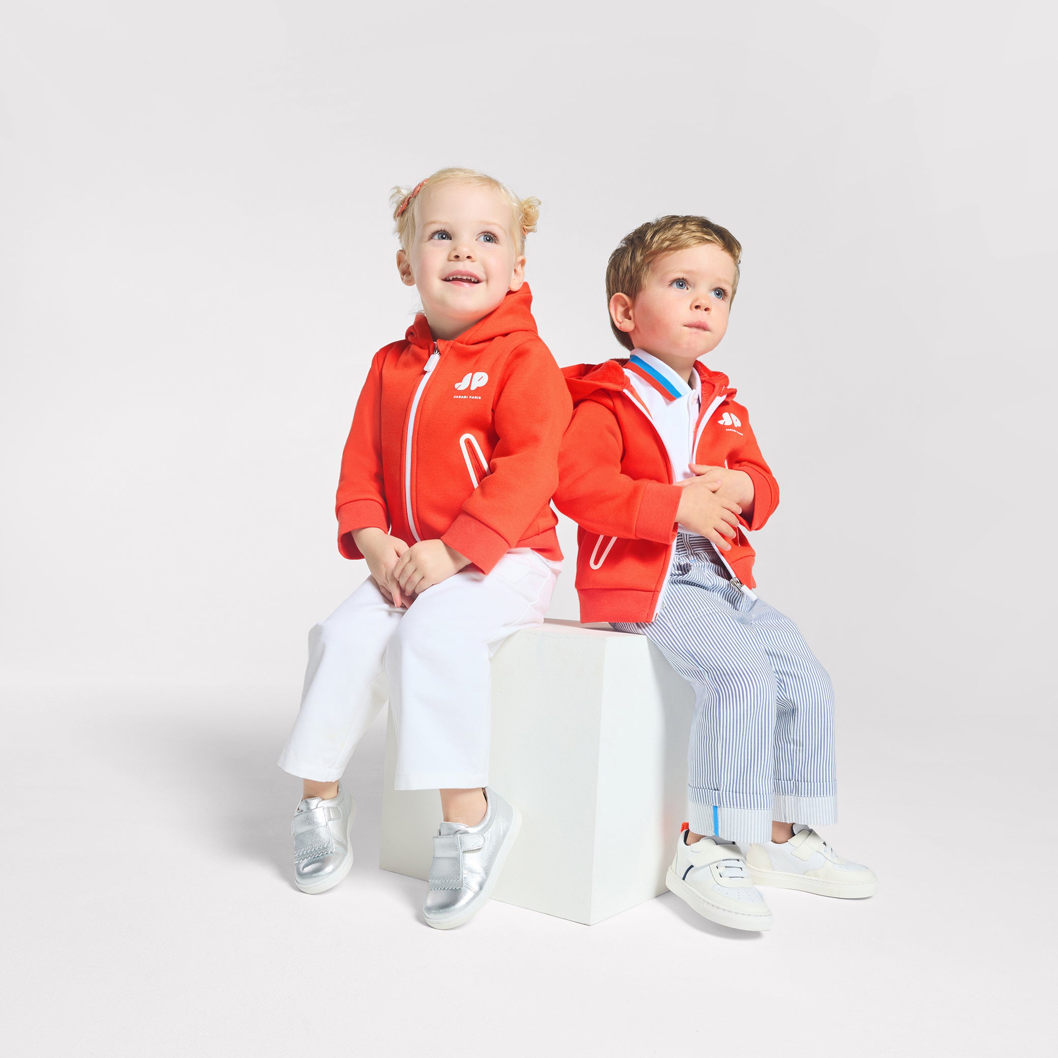 Baby fleece zip-up sweatshirt