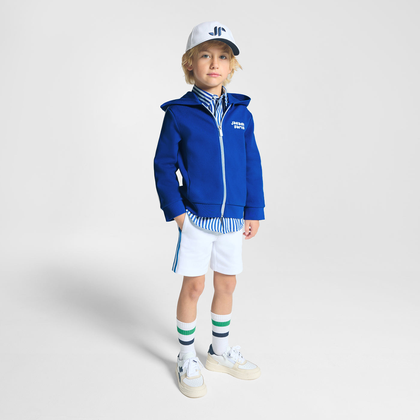 Boy zip-up hoodie