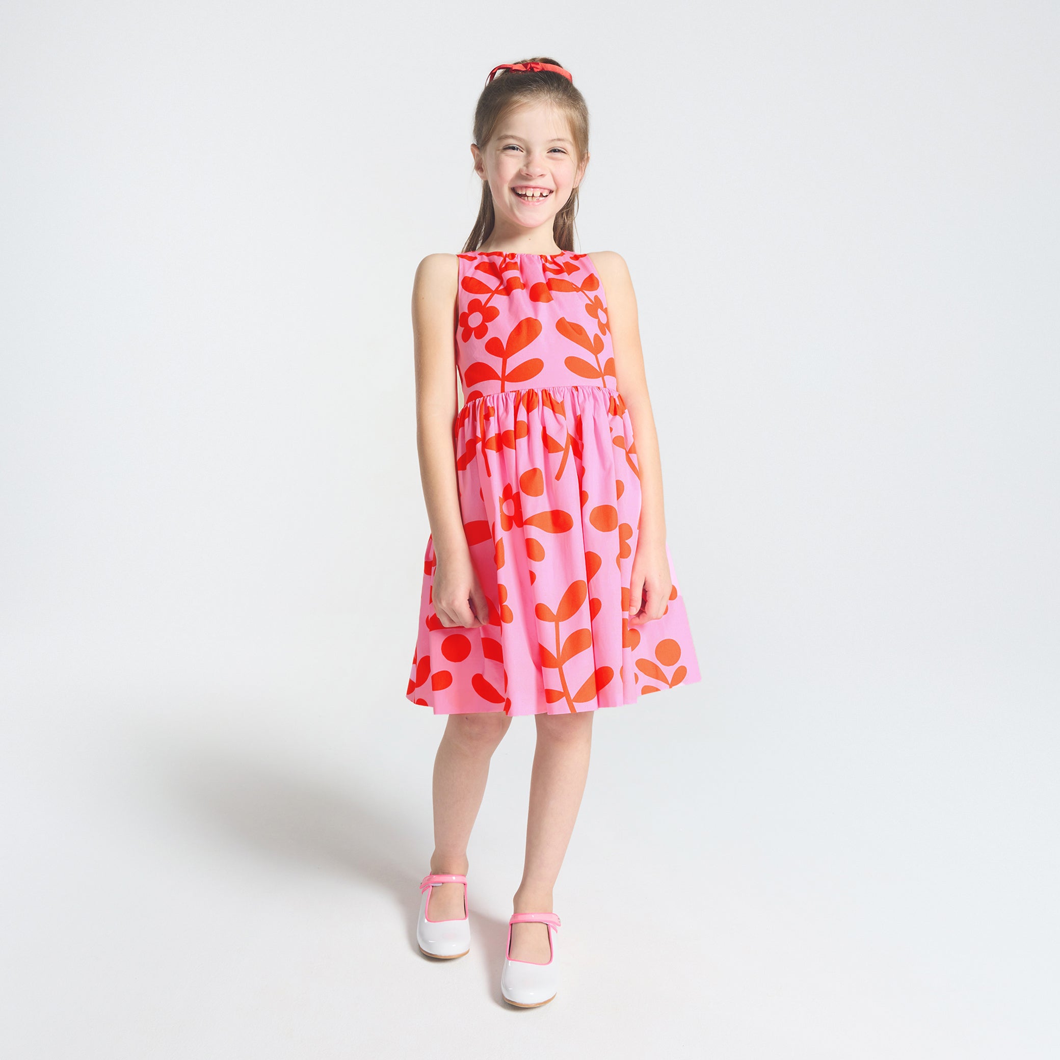 Girl sleeveless dress