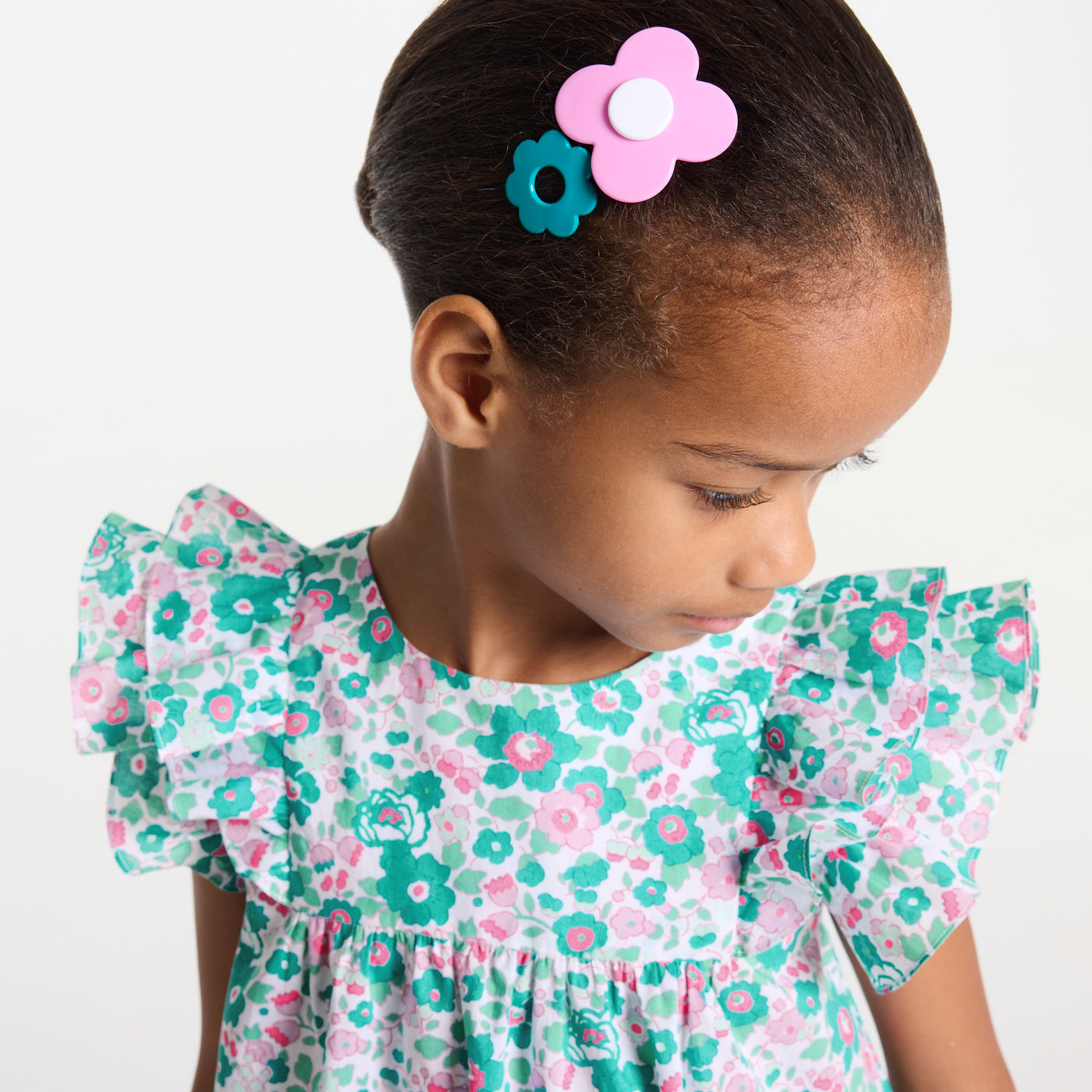Girl blouse in Liberty fabric