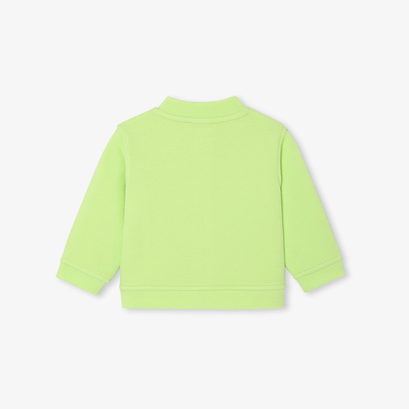 Baby boy cardigan in cotton piqué