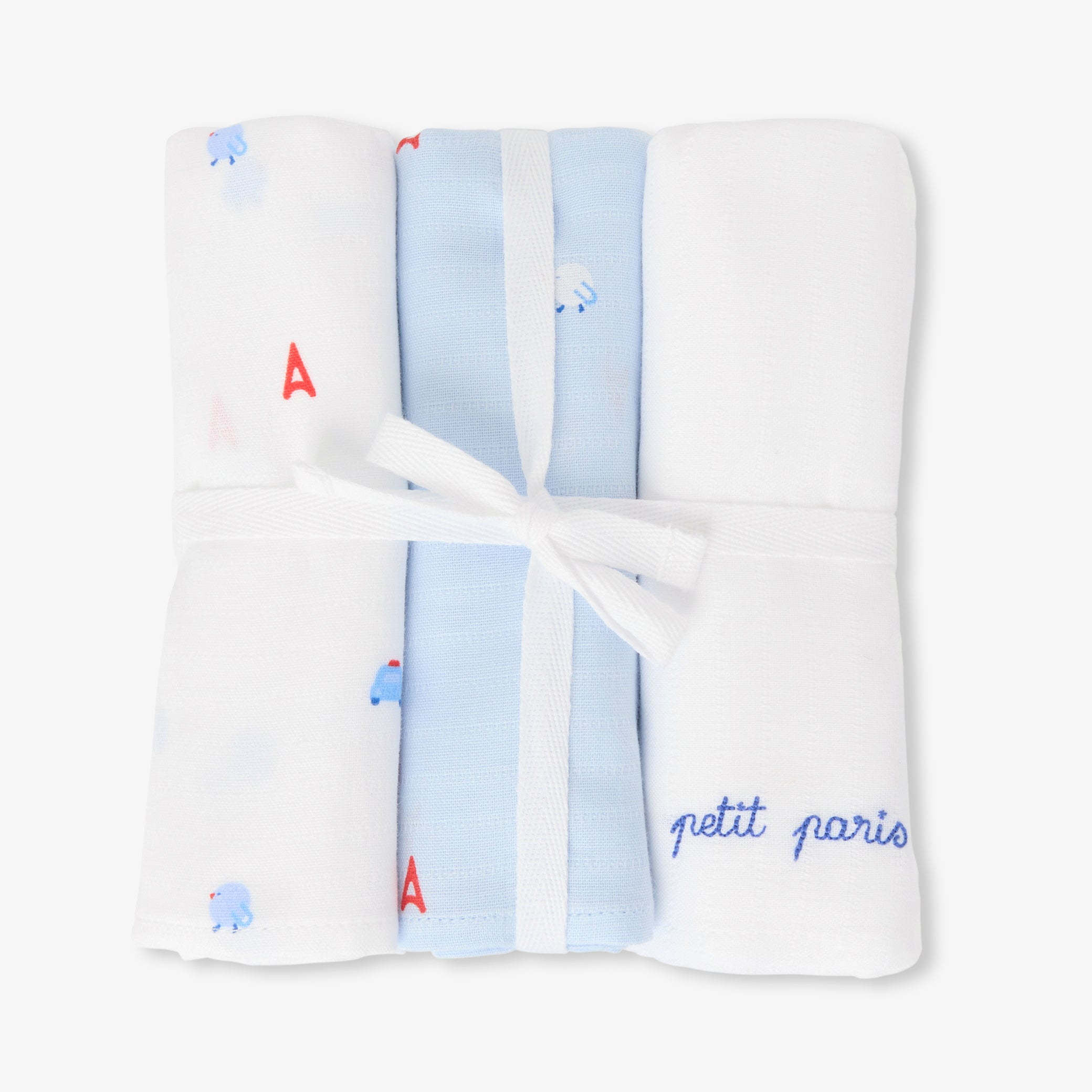 Set of 3 swaddling cloths