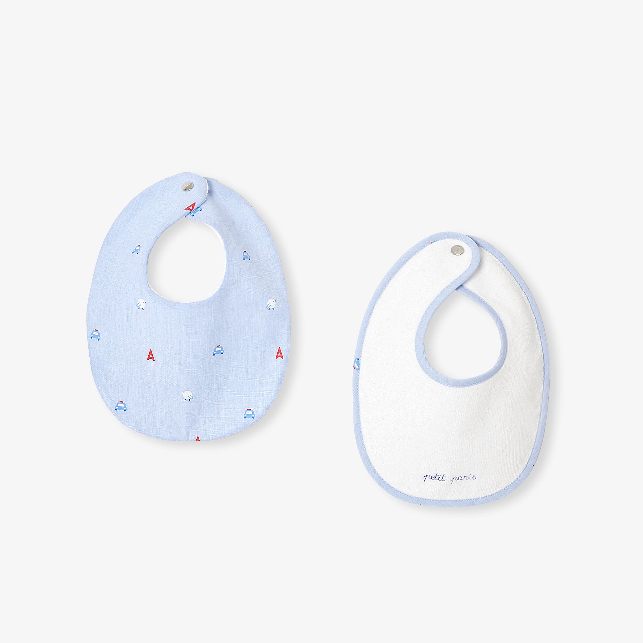 Set of baby bibs