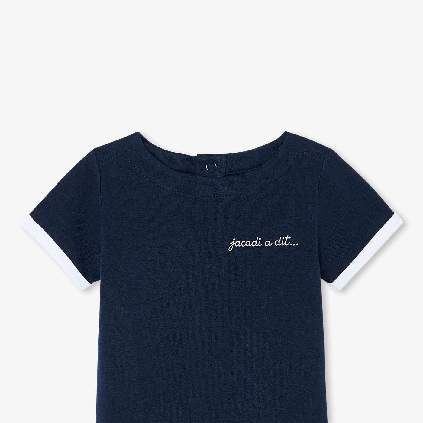Baby short-sleeved bodysuit