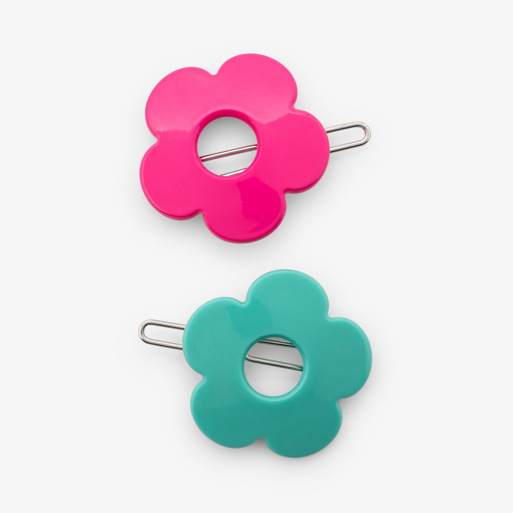 Girl duo of hair clips