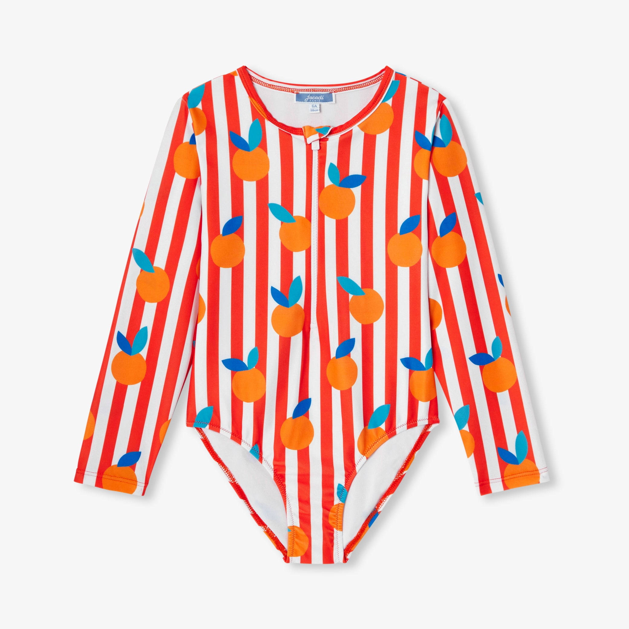 Girl full coverage swimsuit