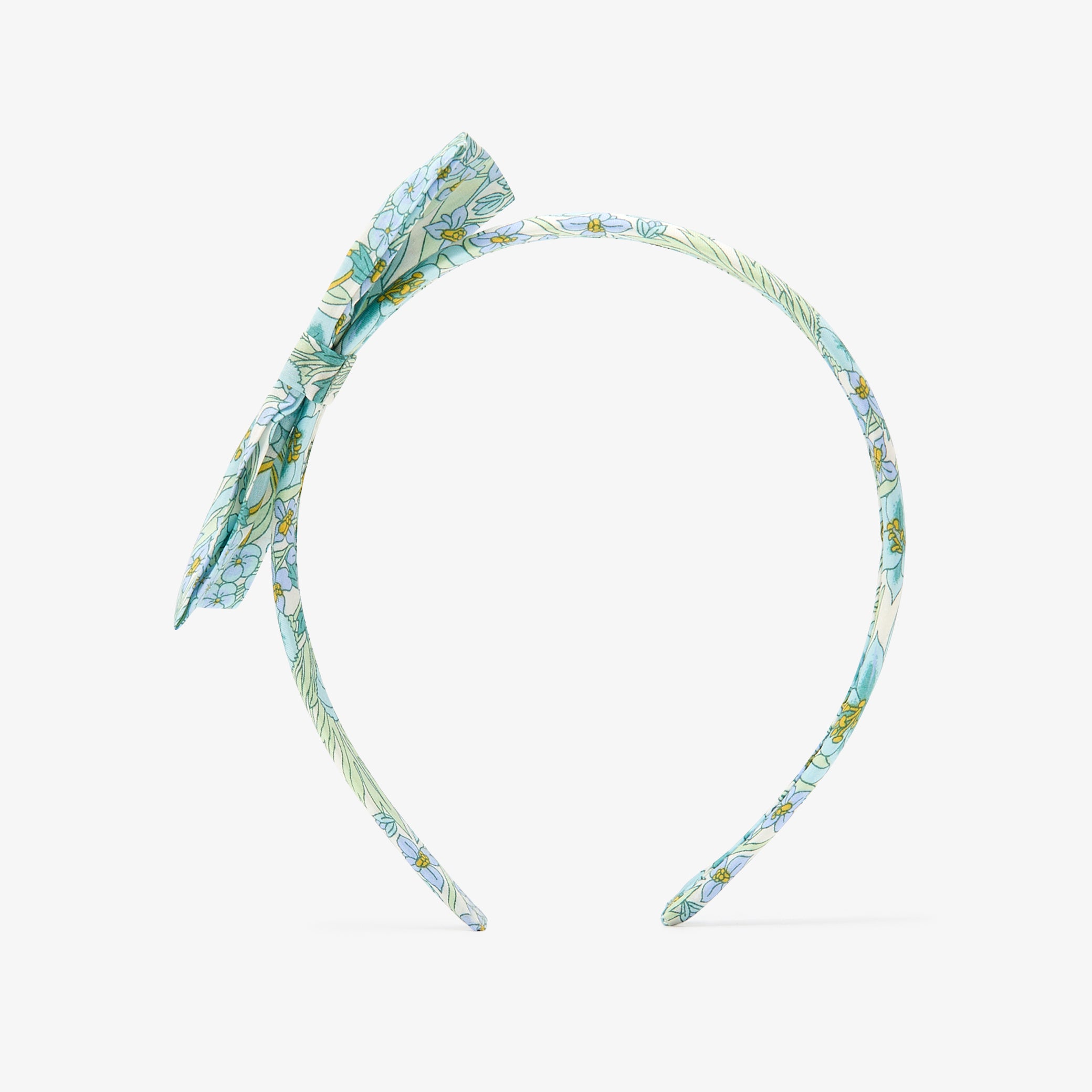 Girl headband in Liberty fabric - ciel/multico