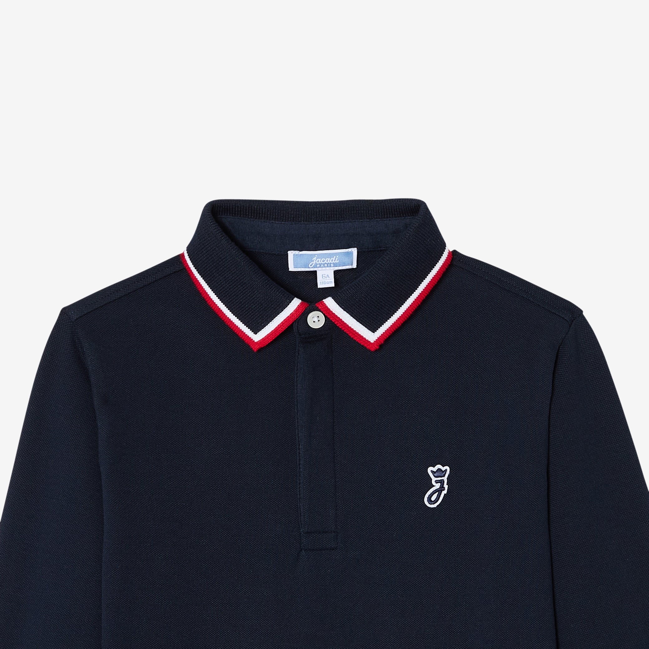 Boy cotton polo shirt - marine jacadi