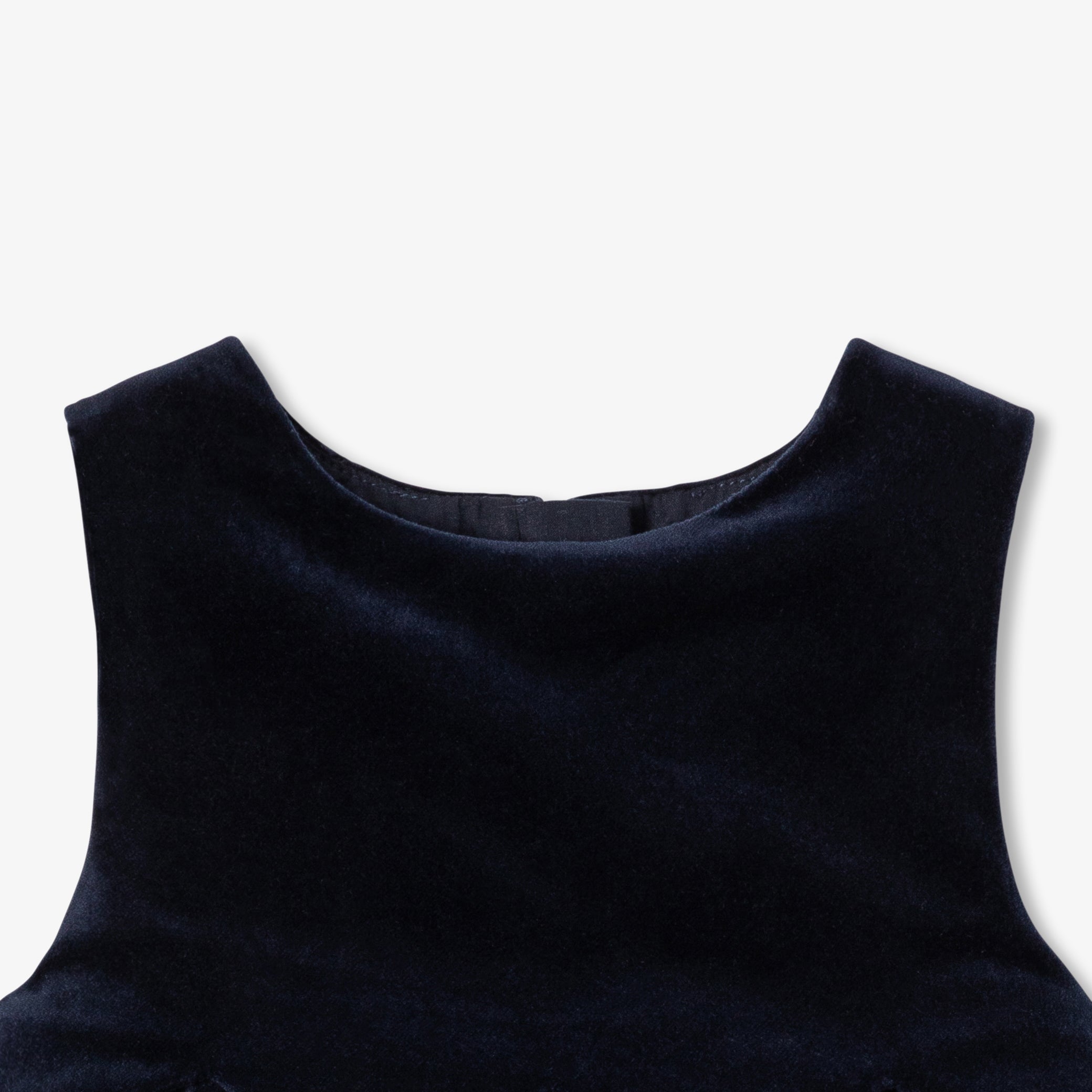 Baby girl velvet Christmas dress - marine jacadi