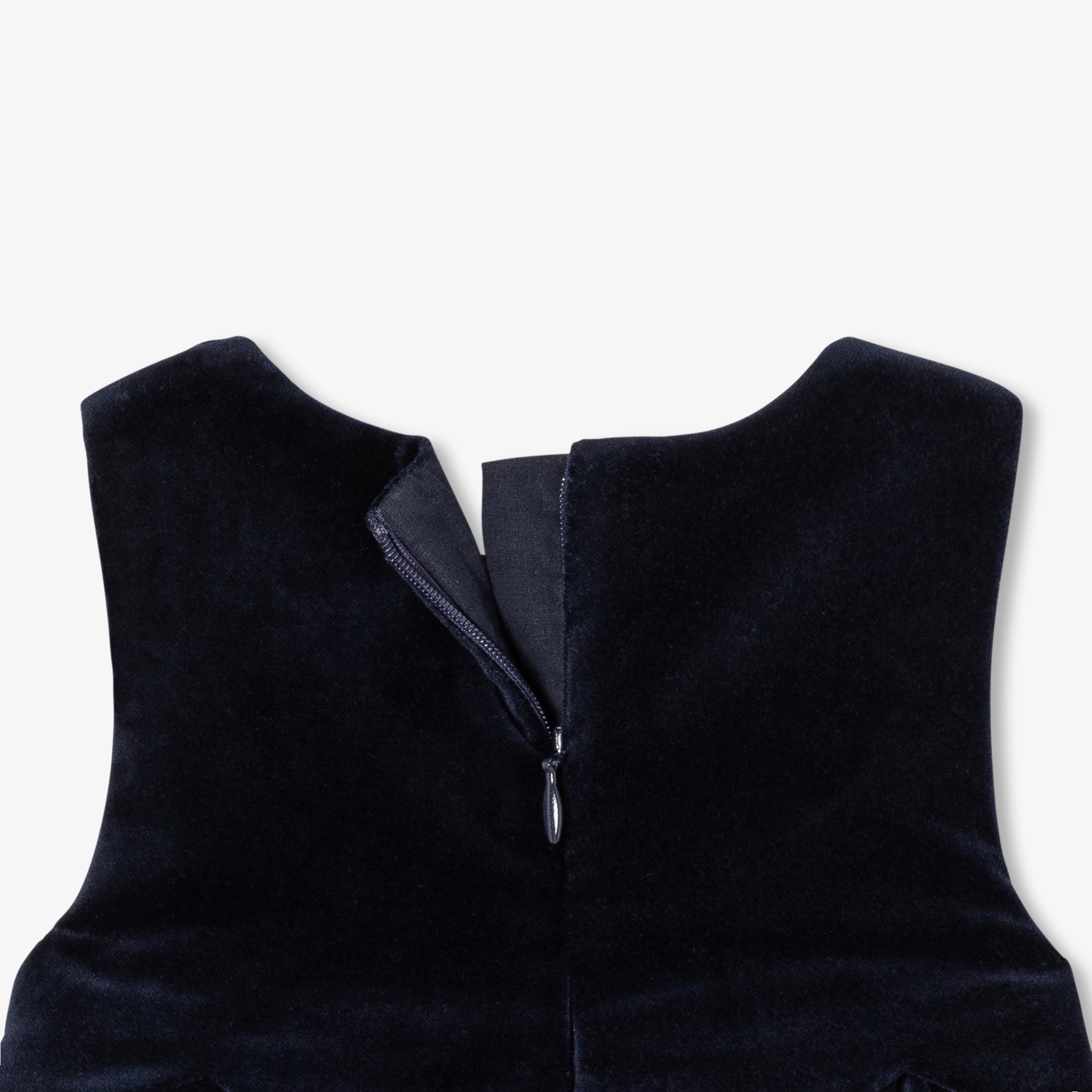 Baby girl velvet Christmas dress - marine jacadi