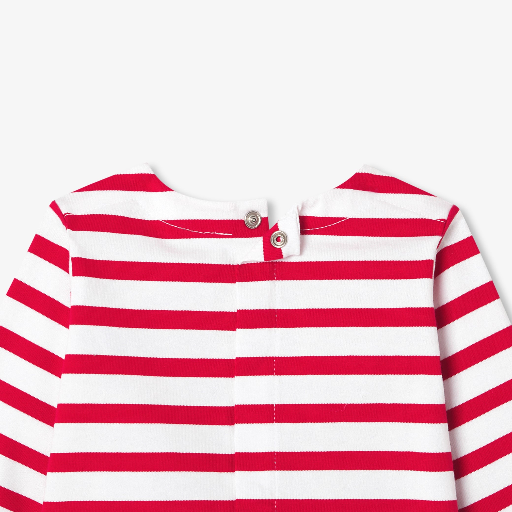 Baby girl cotton set - blanc/multico