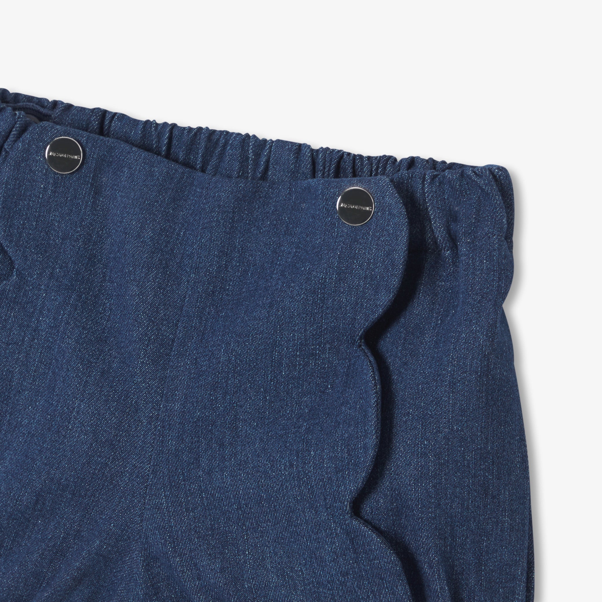 Baby girl denim shorts - denim clair