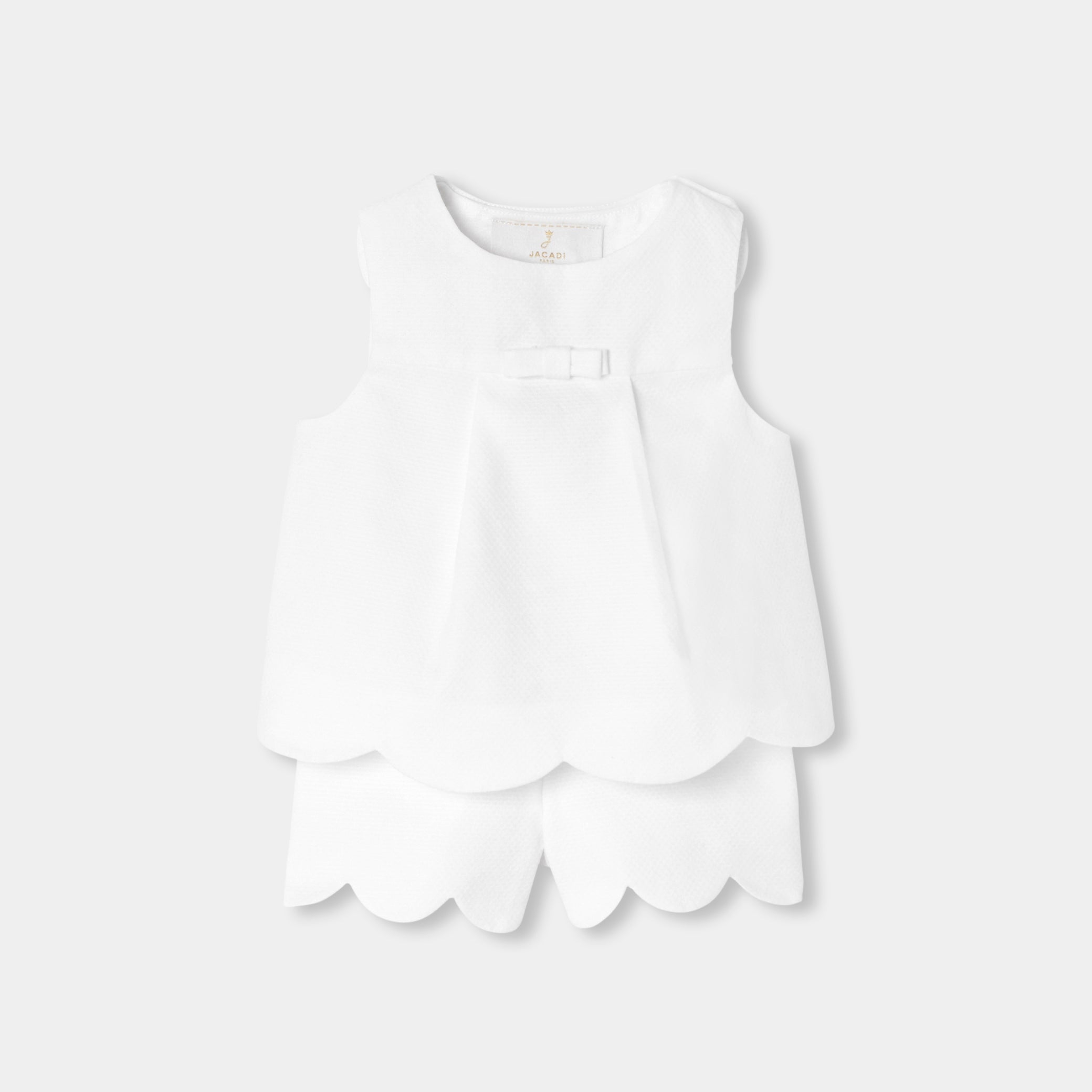 Baby girl ceremony ensemble - blanc jacadi