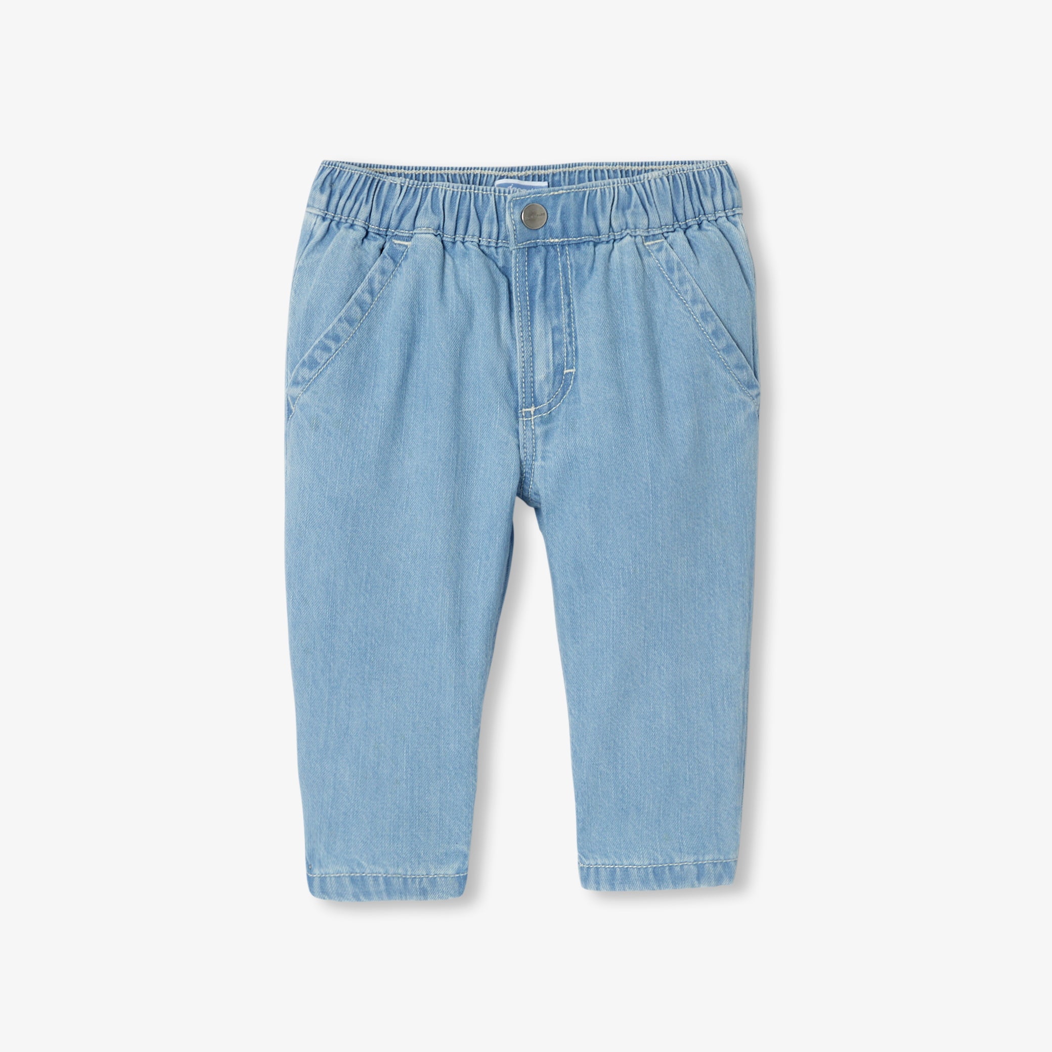 Baby boy jeans lined in cotton