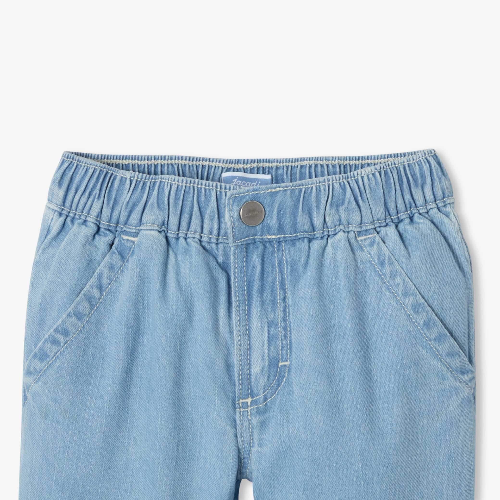 Baby boy jeans lined in cotton