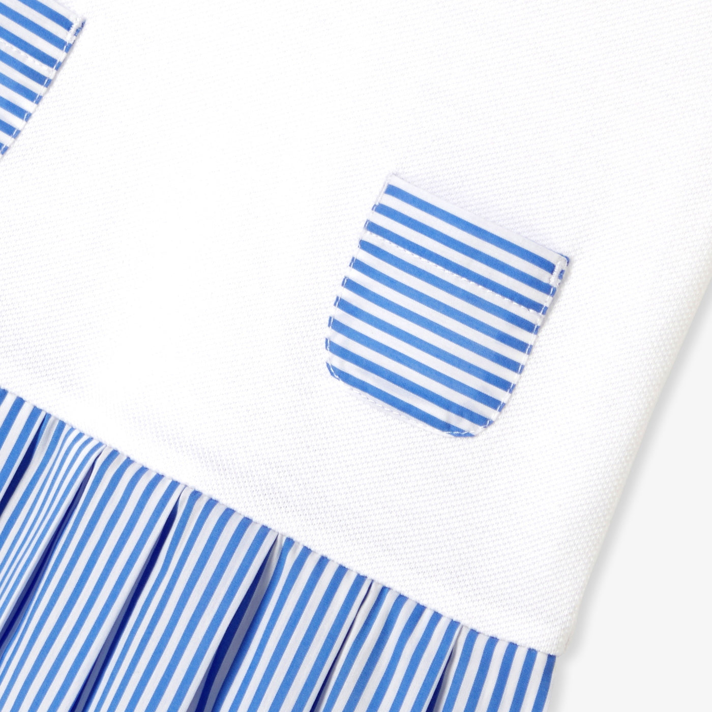 Baby girl dress in cotton piqué