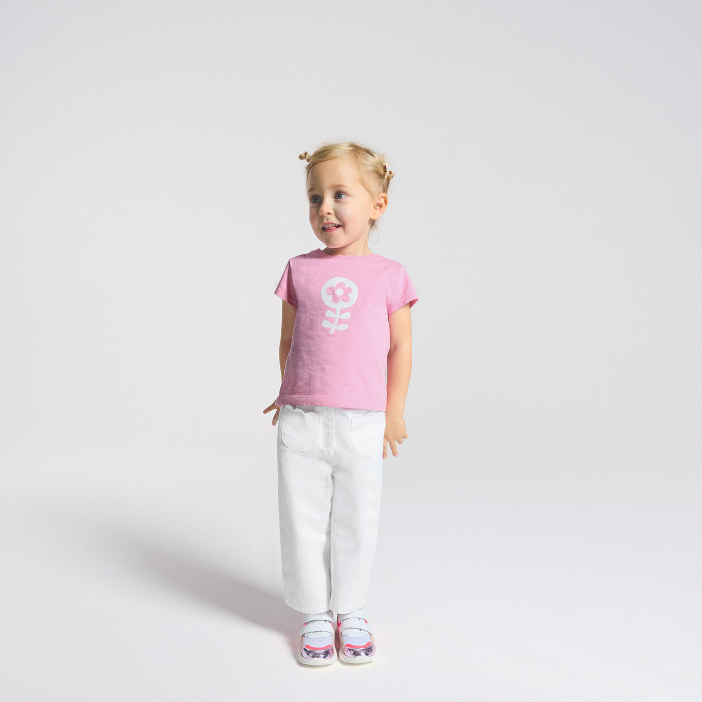 Baby girl trousers - jacadi white