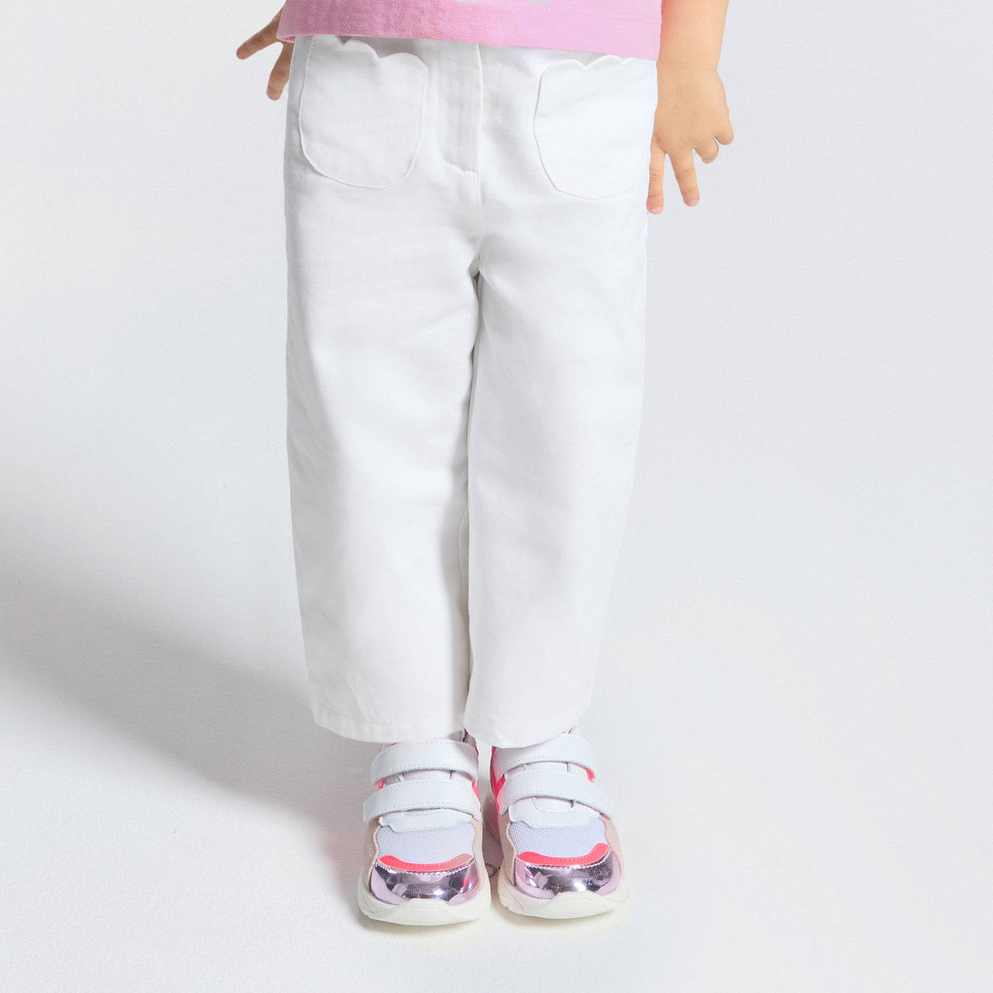 Baby girl trousers - jacadi white