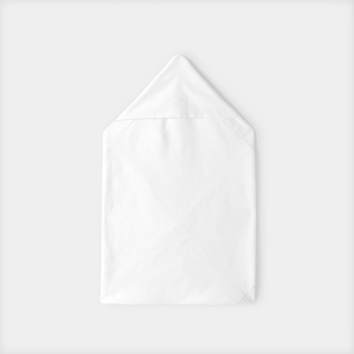 Hooded bath towel - blanc jacadi