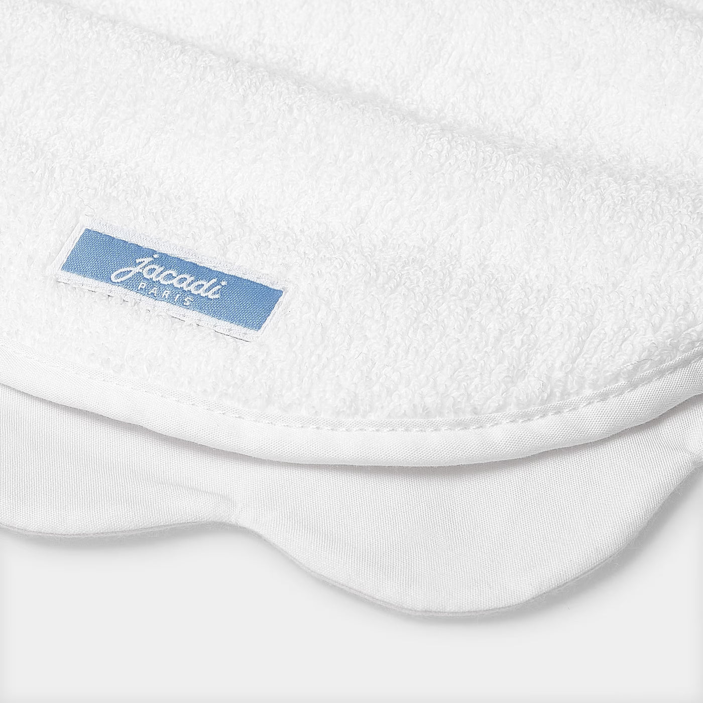 Baby bib - white jacadi