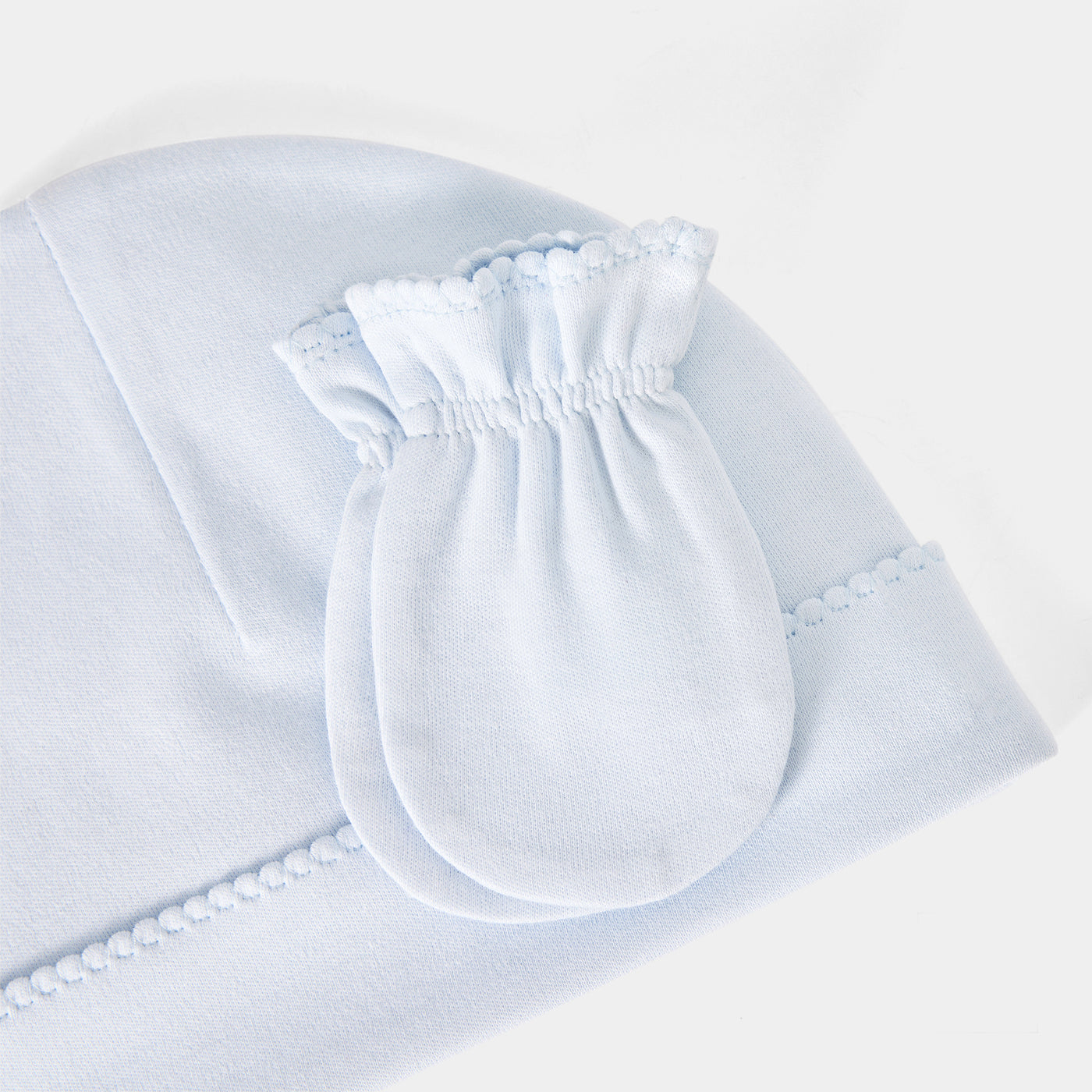 Baby hat and mittens set - celeste jacadi