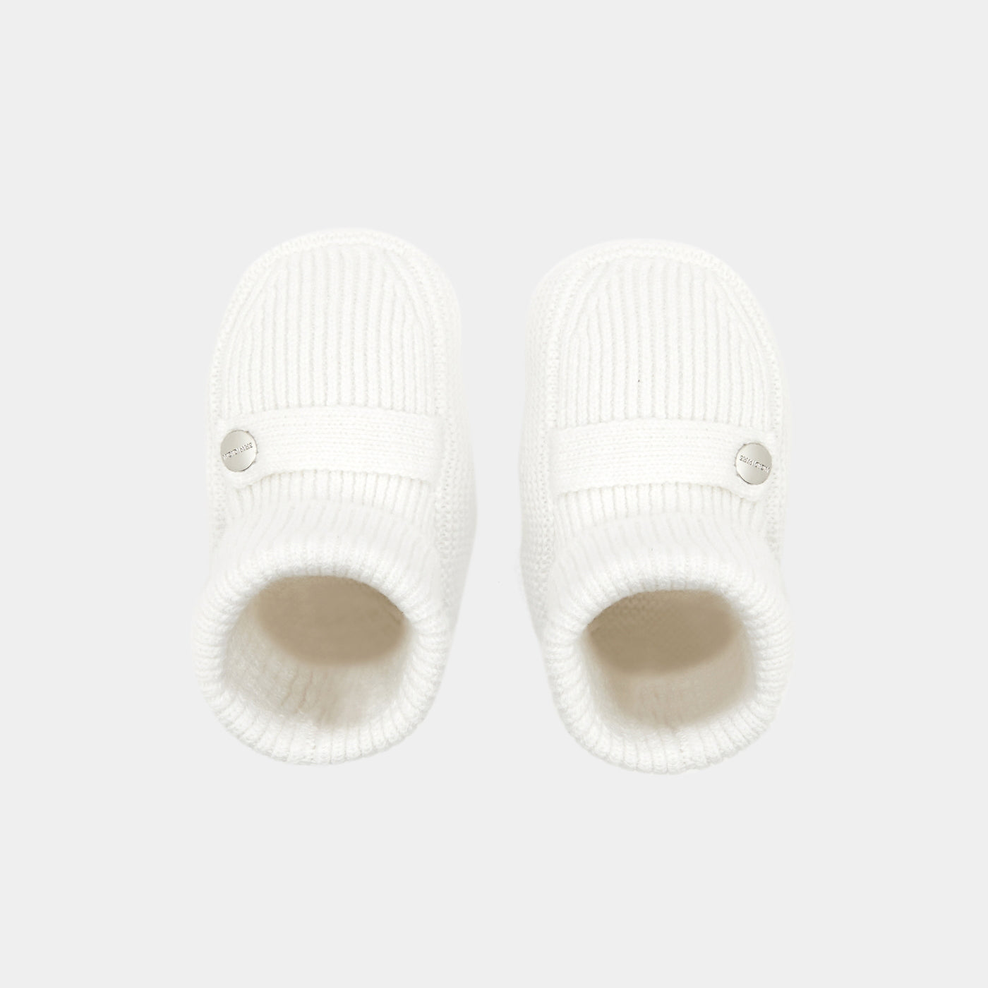 Baby booties - blanc doux jacadi