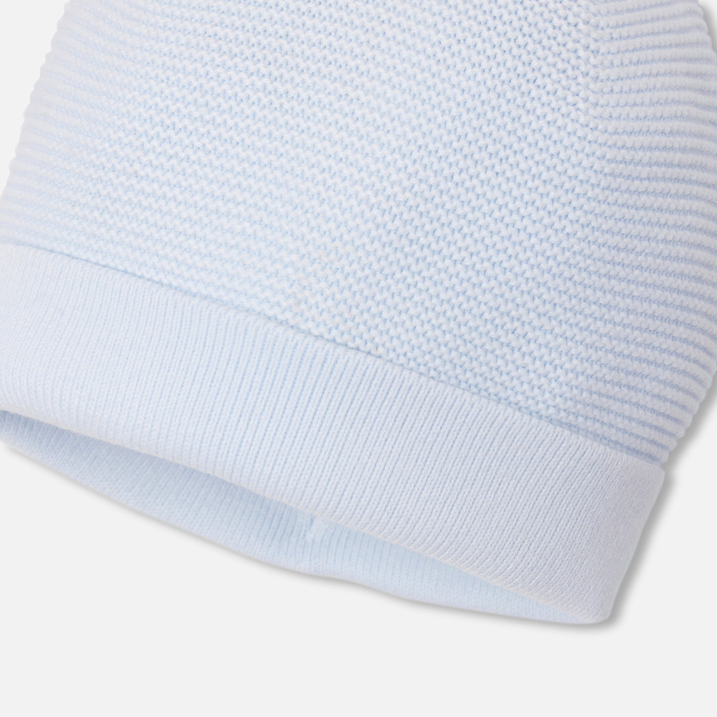 Baby cotton hat - bleu clair jacadi