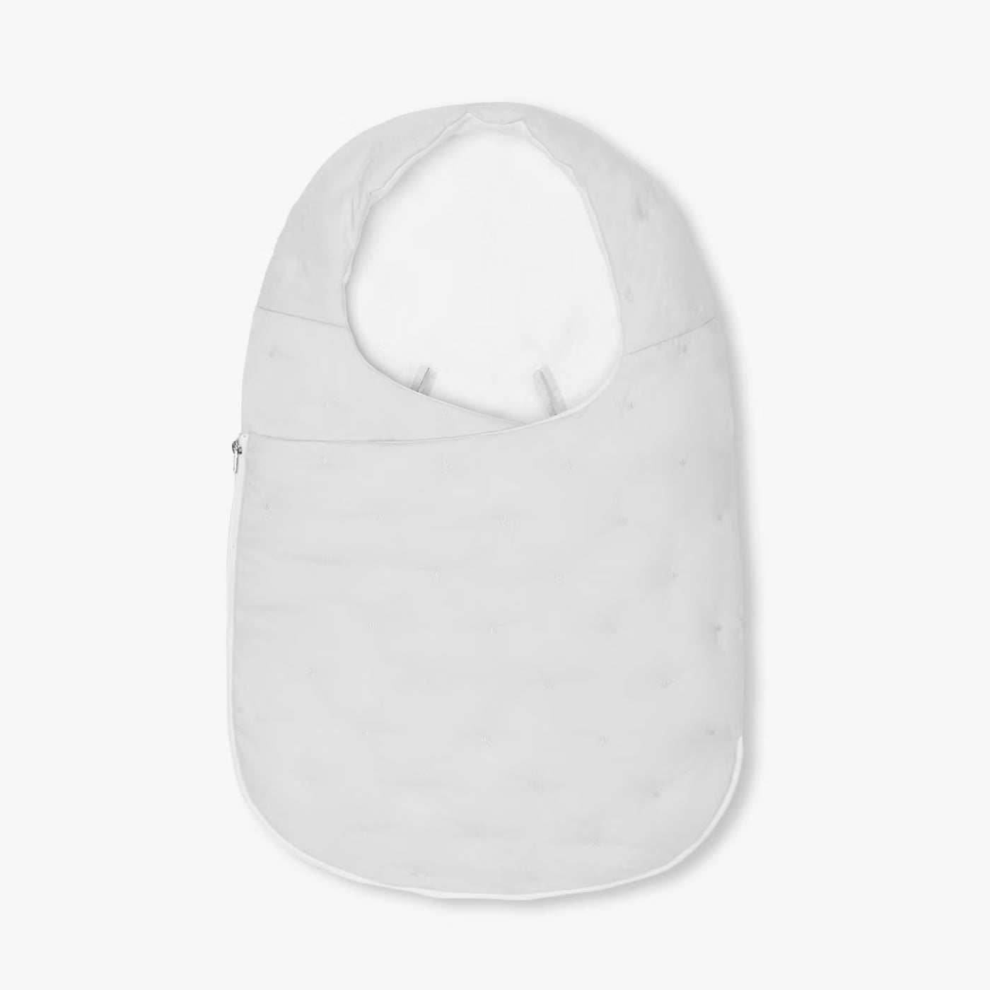 Cotton footmuff 0-9M - frost grey