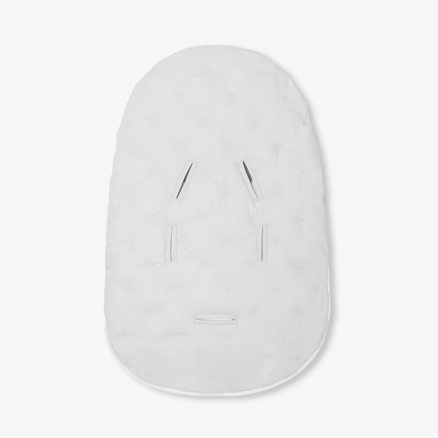 Cotton footmuff 0-9M - frost grey